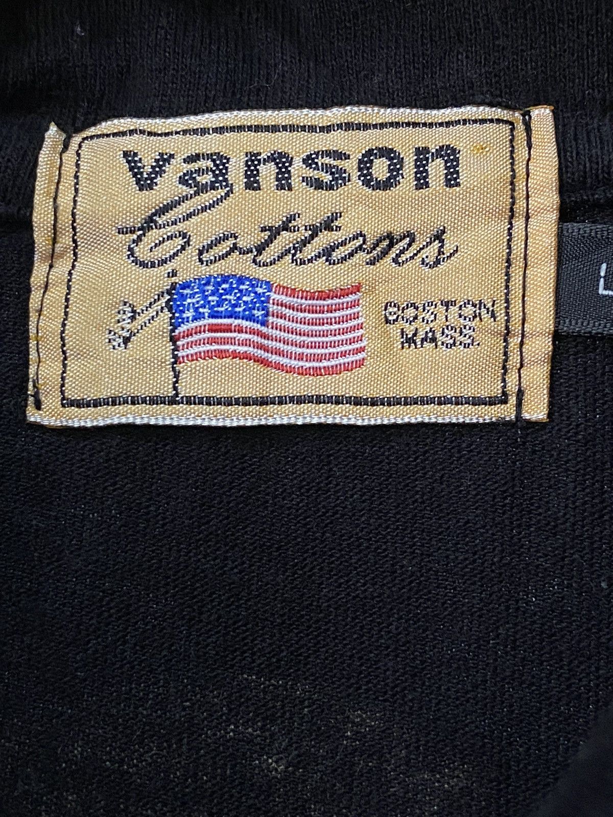 Vanson Leathers × Vintage Vintage Vanson Skull Crossbones Embroidered Polos Size US M / EU 48-50 / 2 - 16 Thumbnail