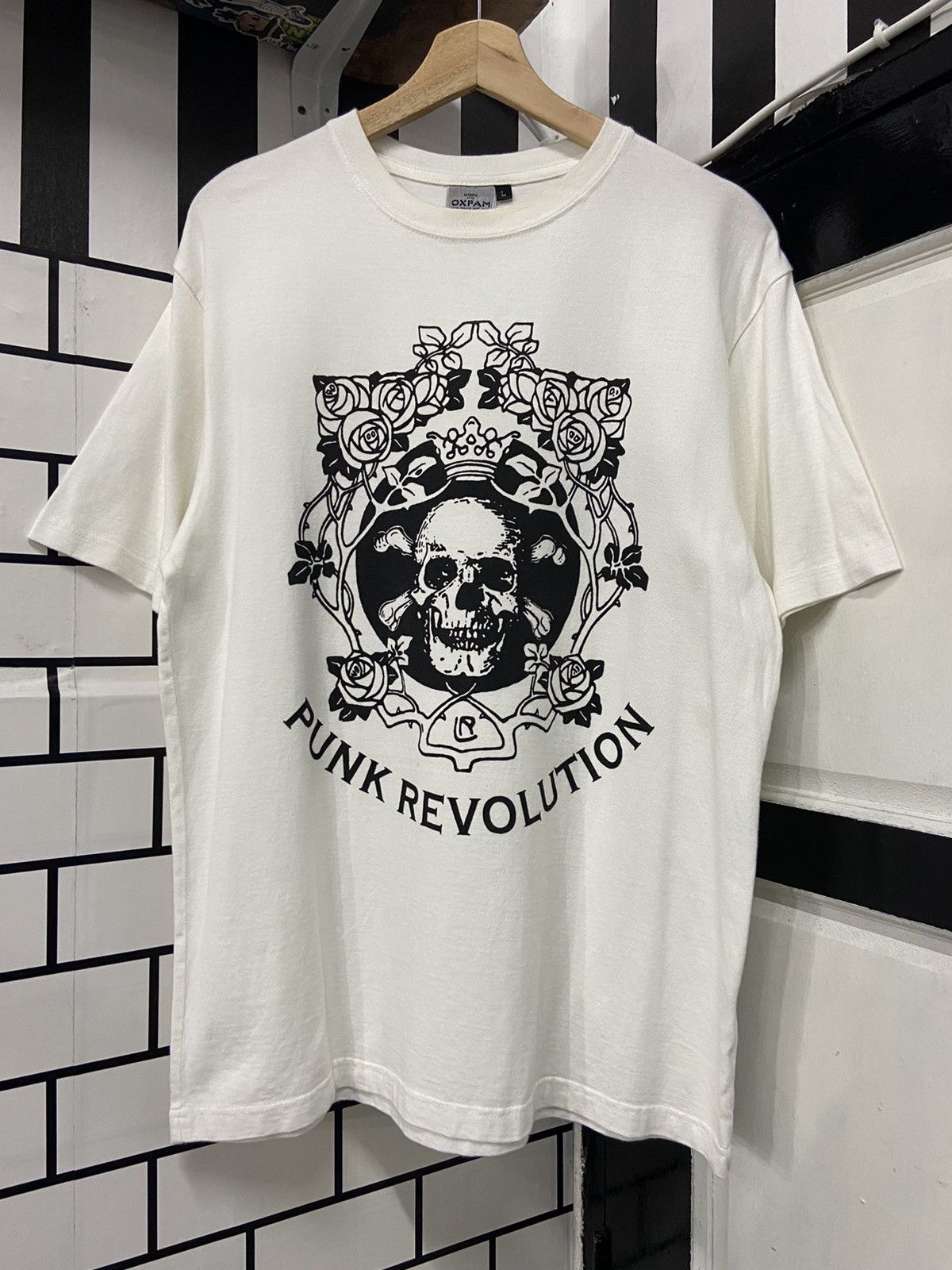 Japanese Brand × Seditionaries × Vintage Vintage Seditionaries Punk Revolution Skull tshirt Size US M / EU 48-50 / 2 - 1 Thumbnail