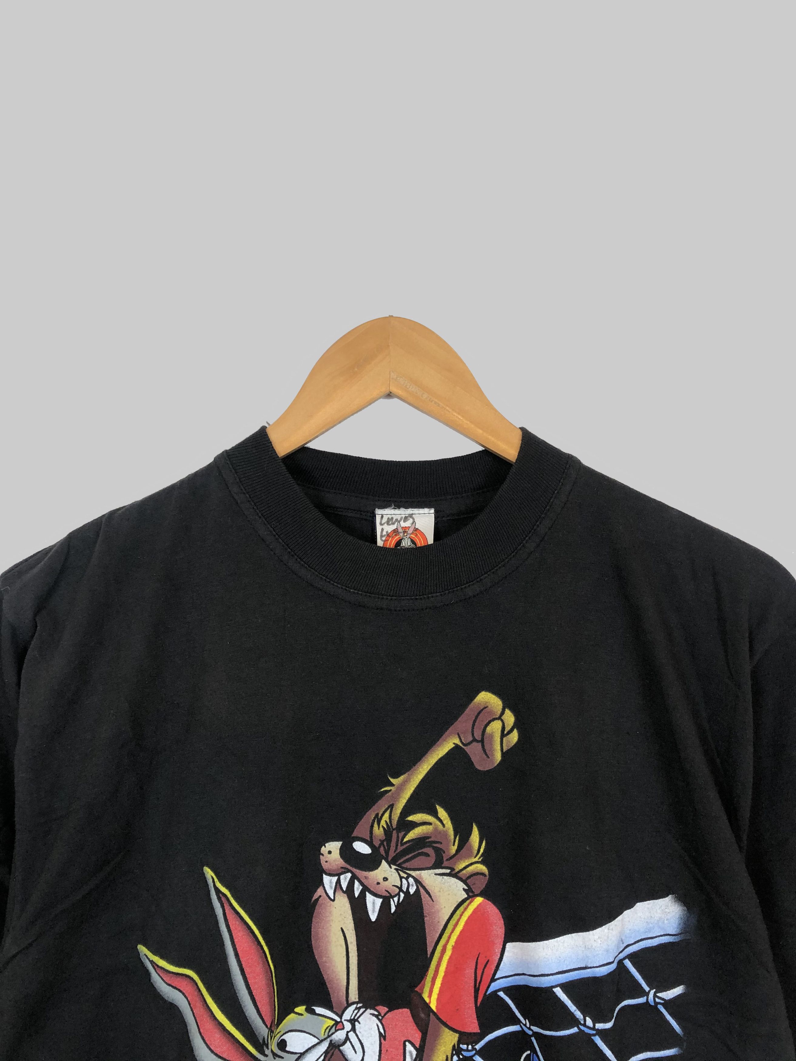 Cartoon Network Vintage 1998 Taz & Bugs Bunny Champions Soccer Warner Bros Size US S / EU 44-46 / 1 - 2 Thumbnail
