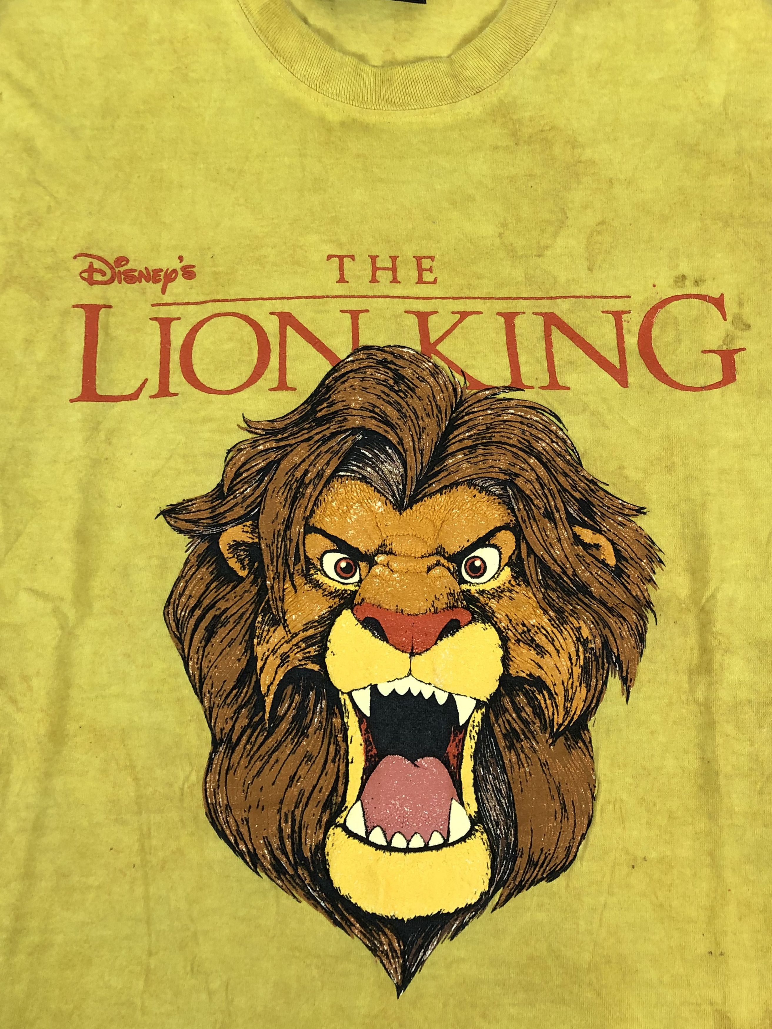 Cartoon Network Vintage 90s The Lion King (Simba Aladdin) Size US XL / EU 56 / 4 - 4 Thumbnail
