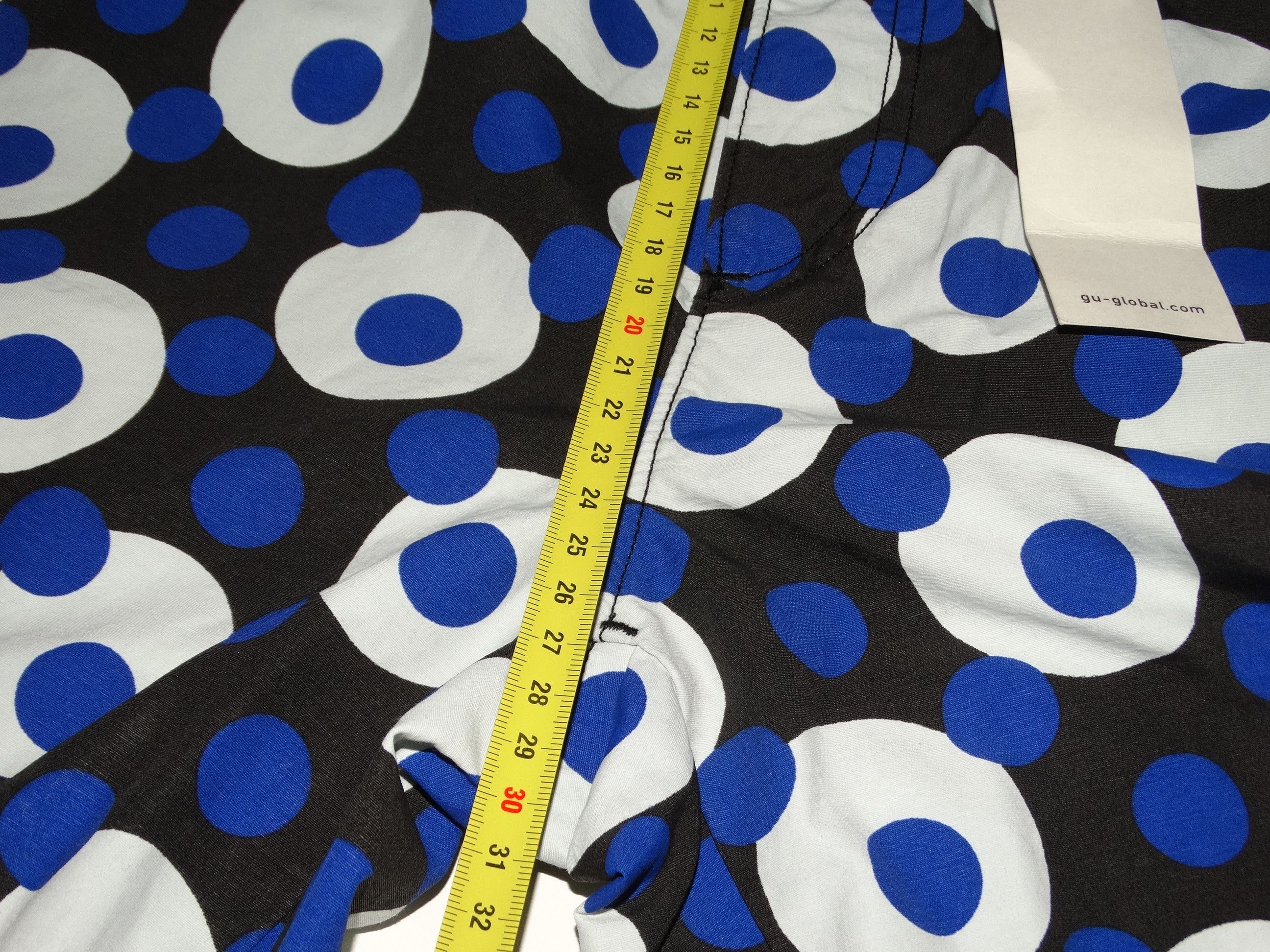 Japanese Brand × Uniqlo F13 gu uniqlo suit short+shirt polka dot spots M w32 Size US 32 / EU 48 - 12 Thumbnail