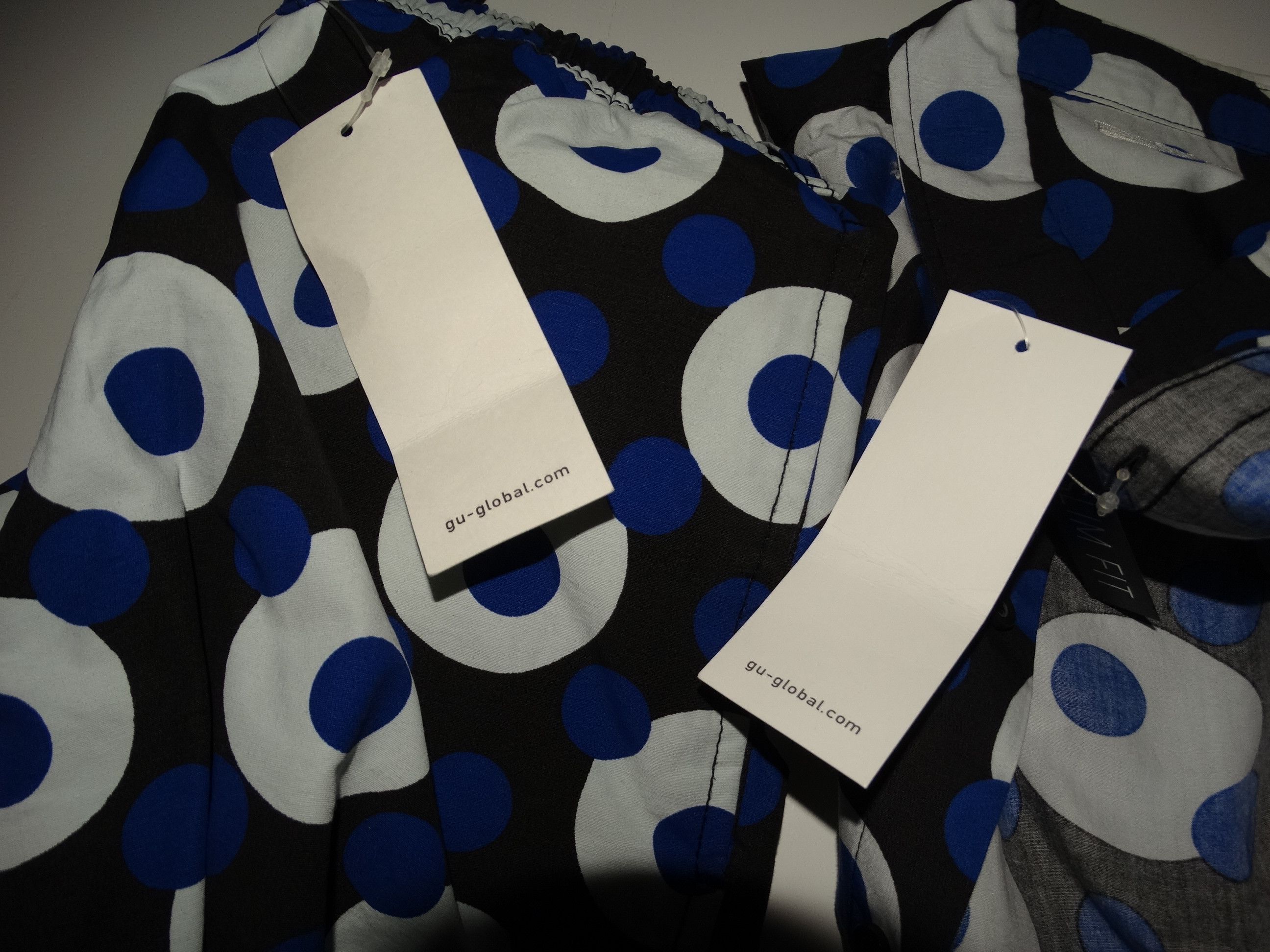 Japanese Brand × Uniqlo F13 gu uniqlo suit short+shirt polka dot spots M w32 Size US 32 / EU 48 - 6 Thumbnail