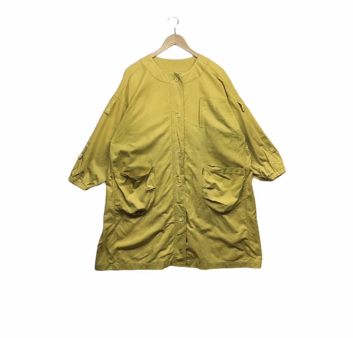 Issey Miyake × Japanese Brand Issey Miyake IM Product Button Up Shirt Apron Size XXL / US 16-18 / IT 52-54 - 1 Thumbnail