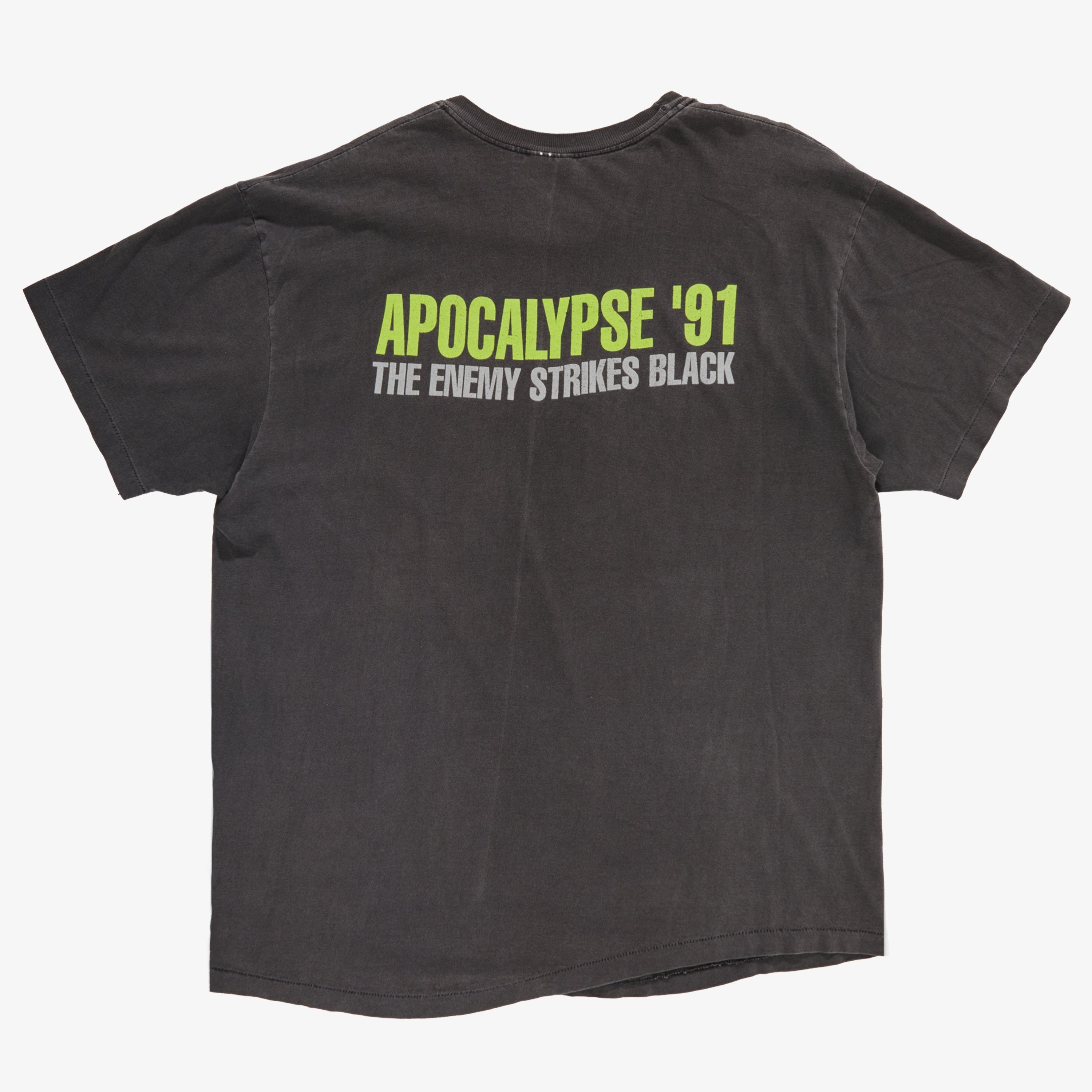 Vintage VINTAGE PUBLIC ENEMY APOCALYPSE 1991 TEE Size US XL / EU 56 / 4 - 3 Thumbnail