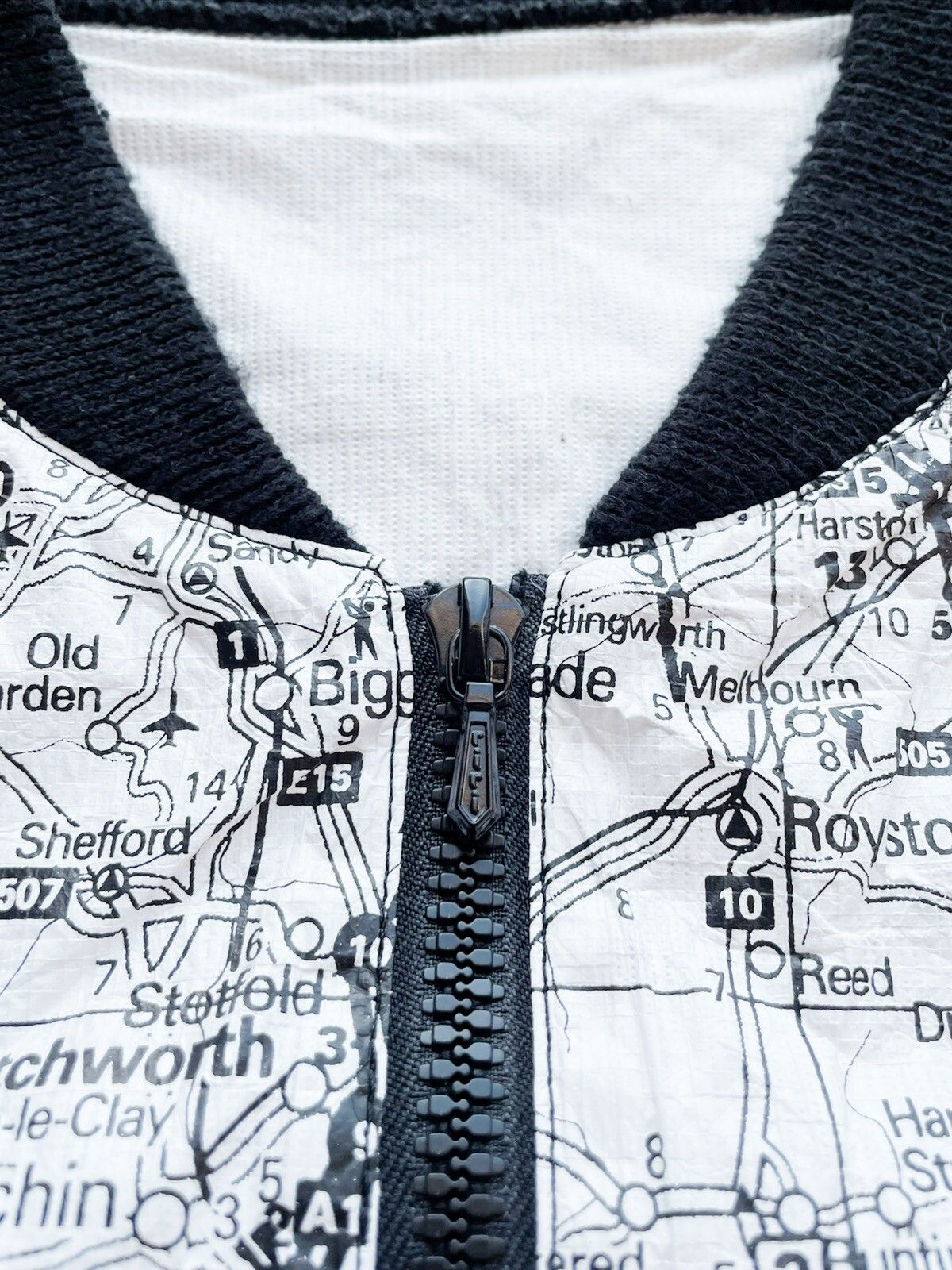 Number (N)ine SS04 London Map Bomber | Grailed