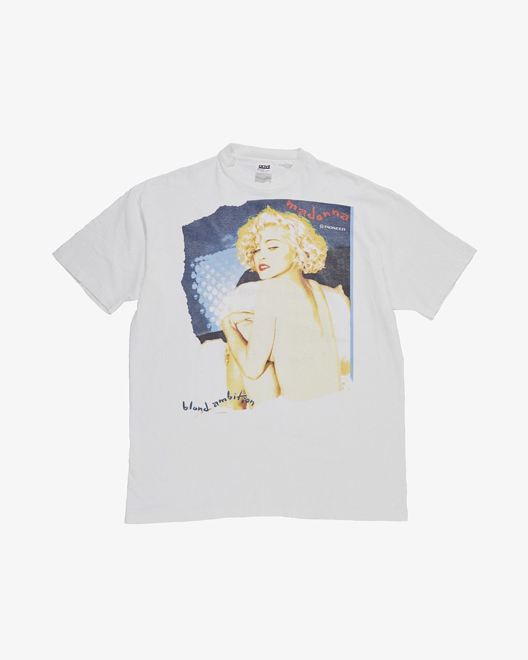 image of Vintage Madonna Blond Ambition Tee in White, Men's (Size XL)