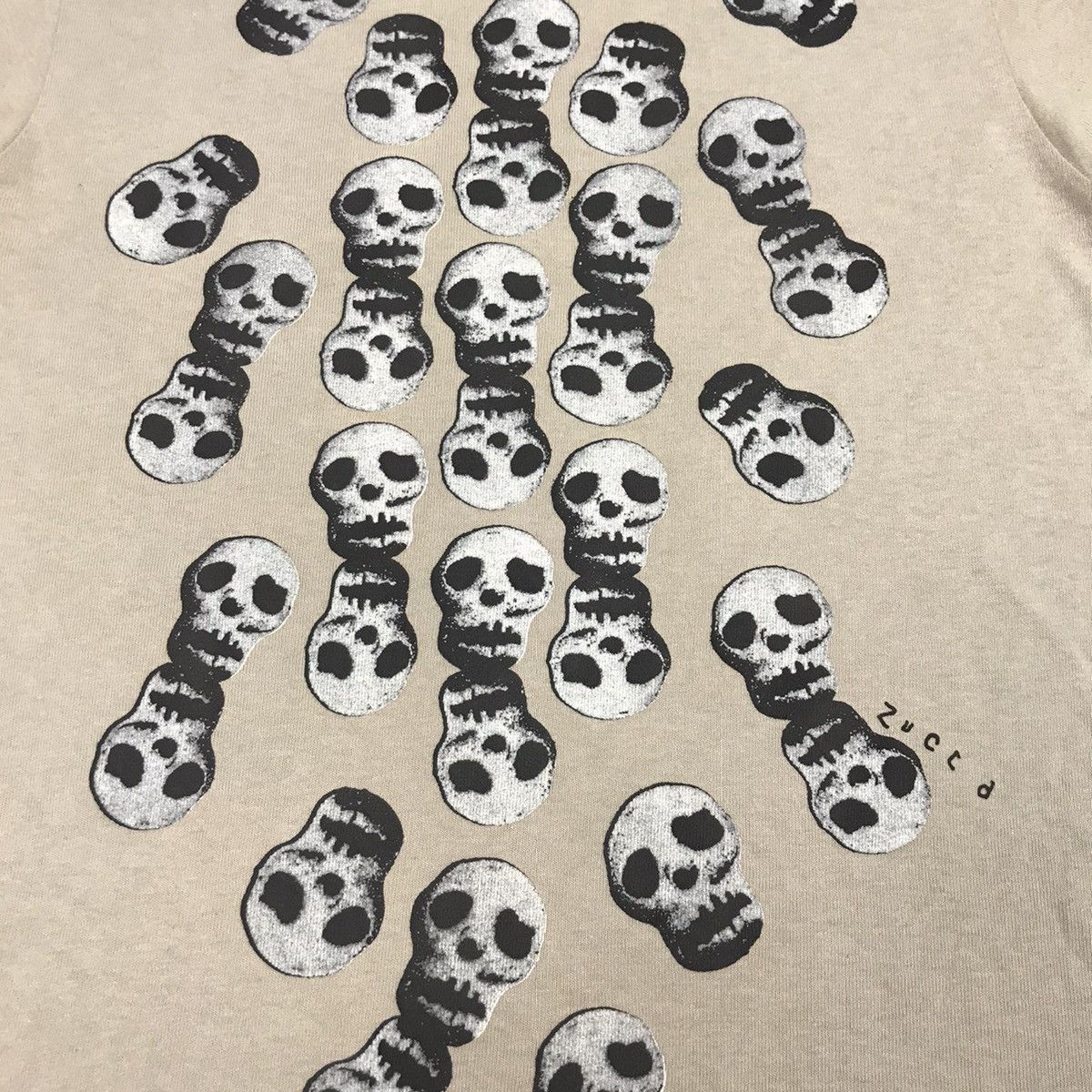 CABANE de ZUCCa × Japanese Brand × Vintage ZUCCA Multi skull printed t-shirt Size US S / EU 44-46 / 1 - 4 Thumbnail