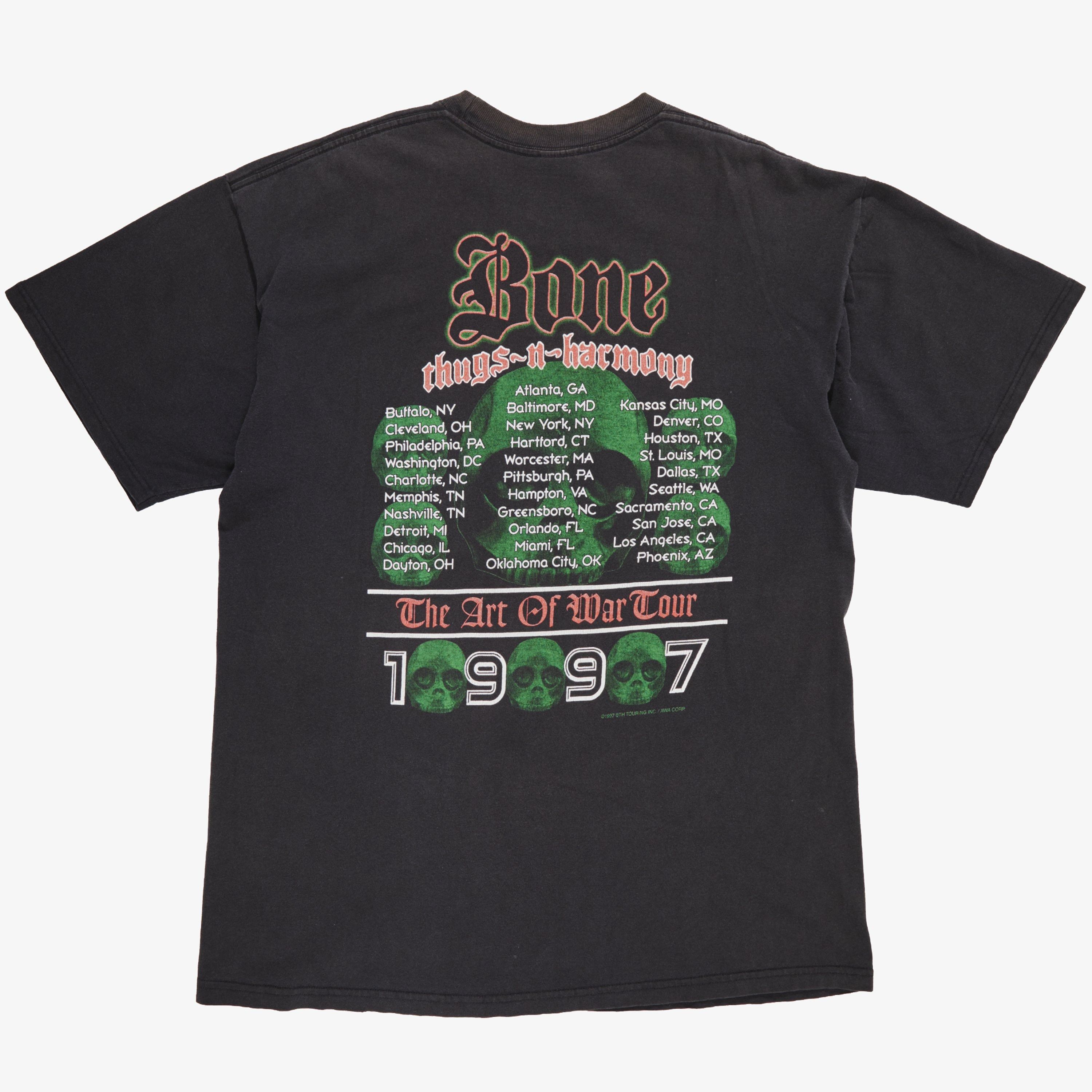 Vintage VINTAGE BONE THUGS N HARMONY ART OF WAR TOUR TEE Size US L / EU 52-54 / 3 - 3 Thumbnail