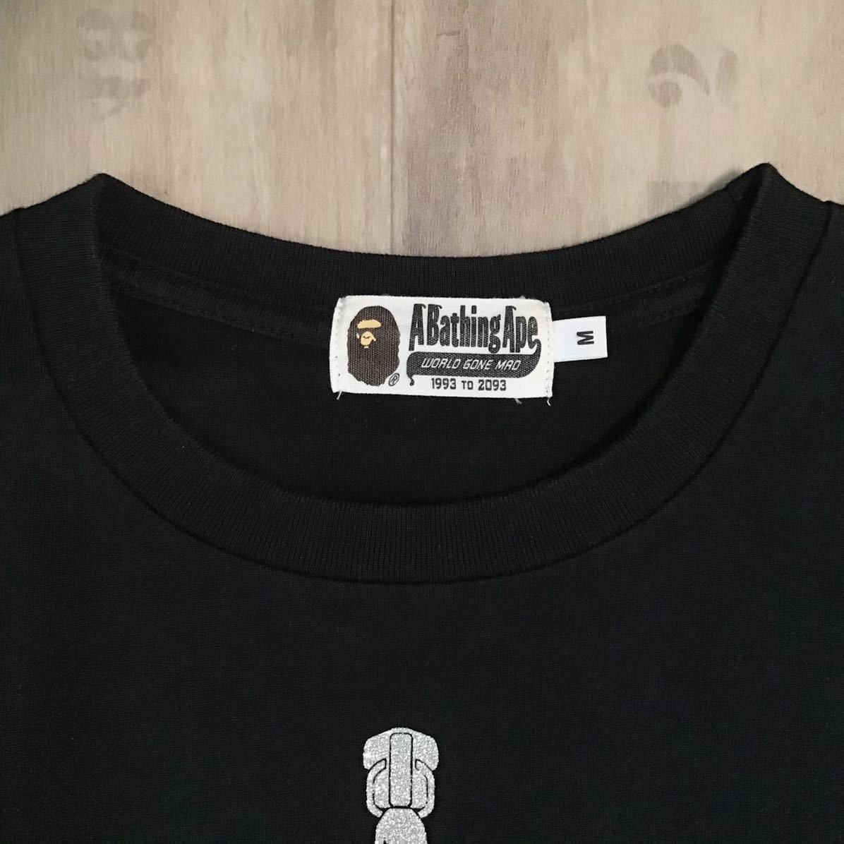 Bape × Swarovski 2015 Swarovski Shark T-shirt BAPE a bathing ape Size US M / EU 48-50 / 2 - 7 Thumbnail