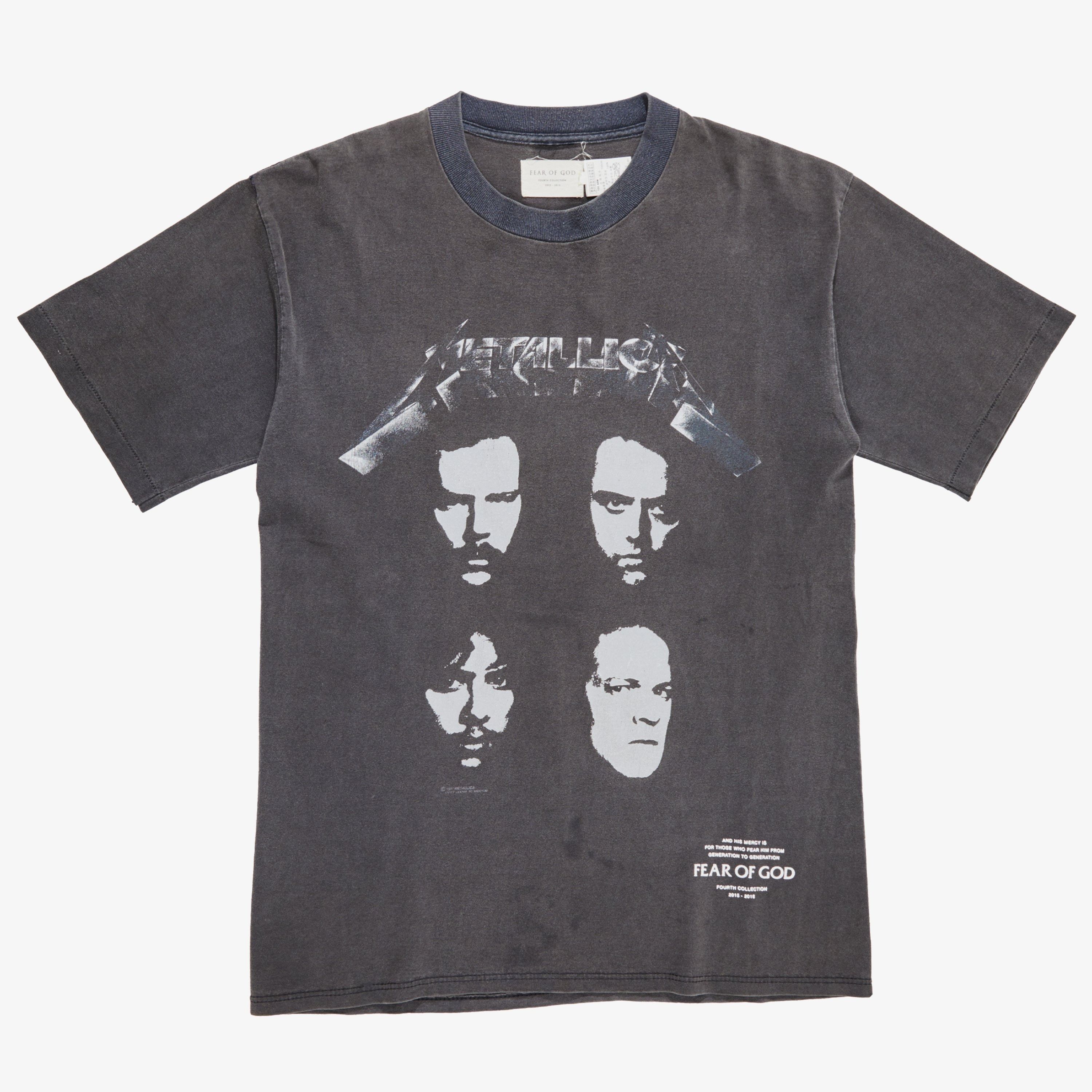 Fear of God FEAR OF GOD 4TH COLLECTION METALLICA 1991 HISTORIC DATES T Size US XL / EU 56 / 4 - 3 Thumbnail