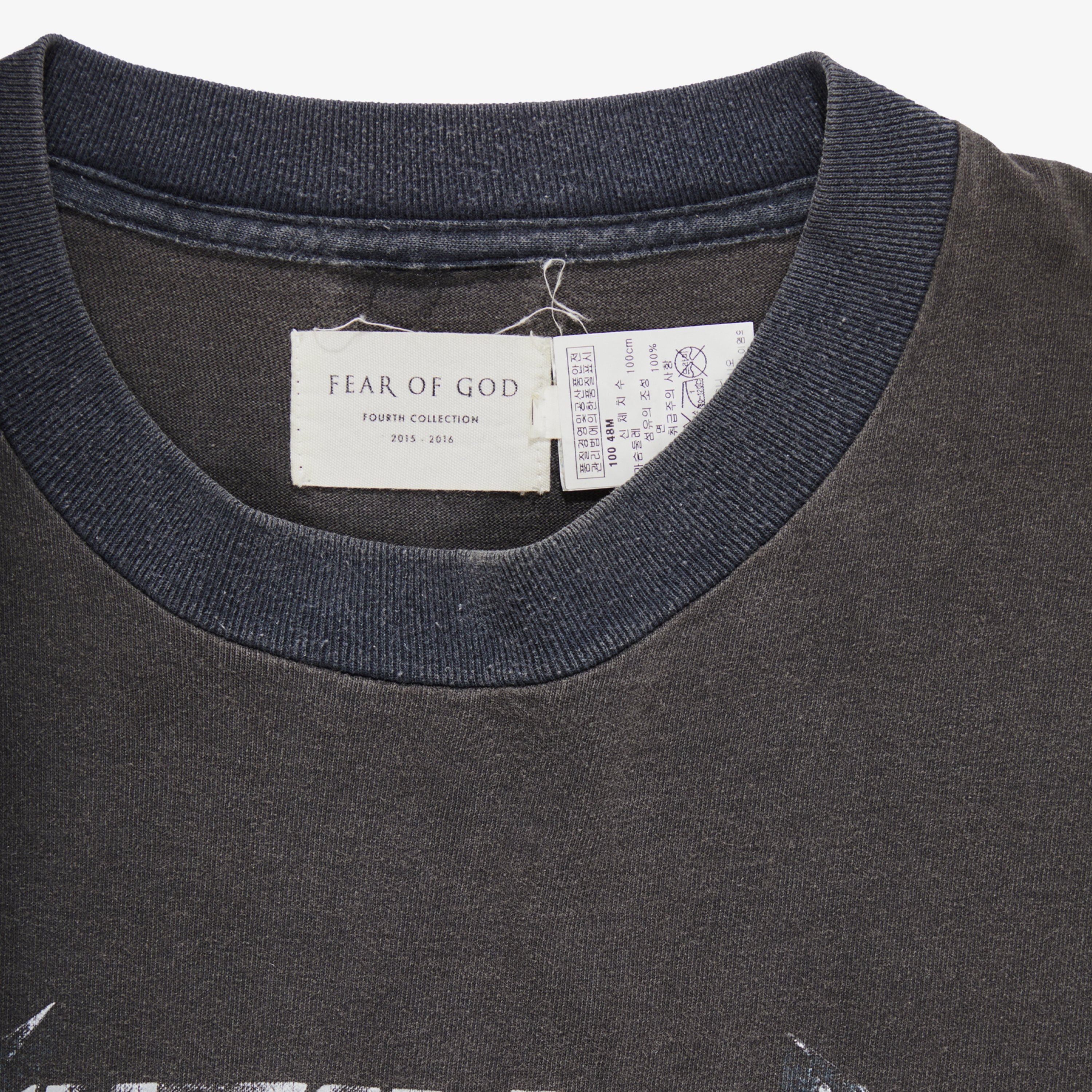 Fear of God FEAR OF GOD 4TH COLLECTION METALLICA 1991 HISTORIC DATES T Size US XL / EU 56 / 4 - 4 Thumbnail