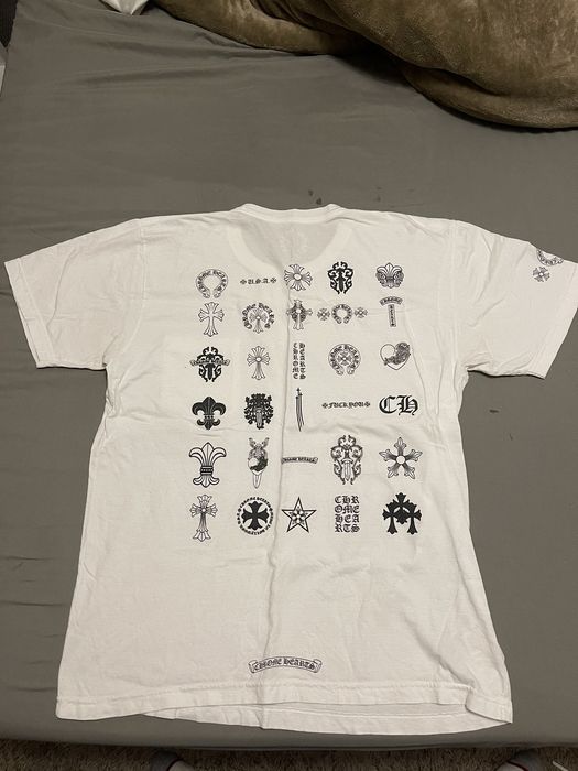 Chrome Hearts Chrome Hearts Multi Logo Tee | Grailed