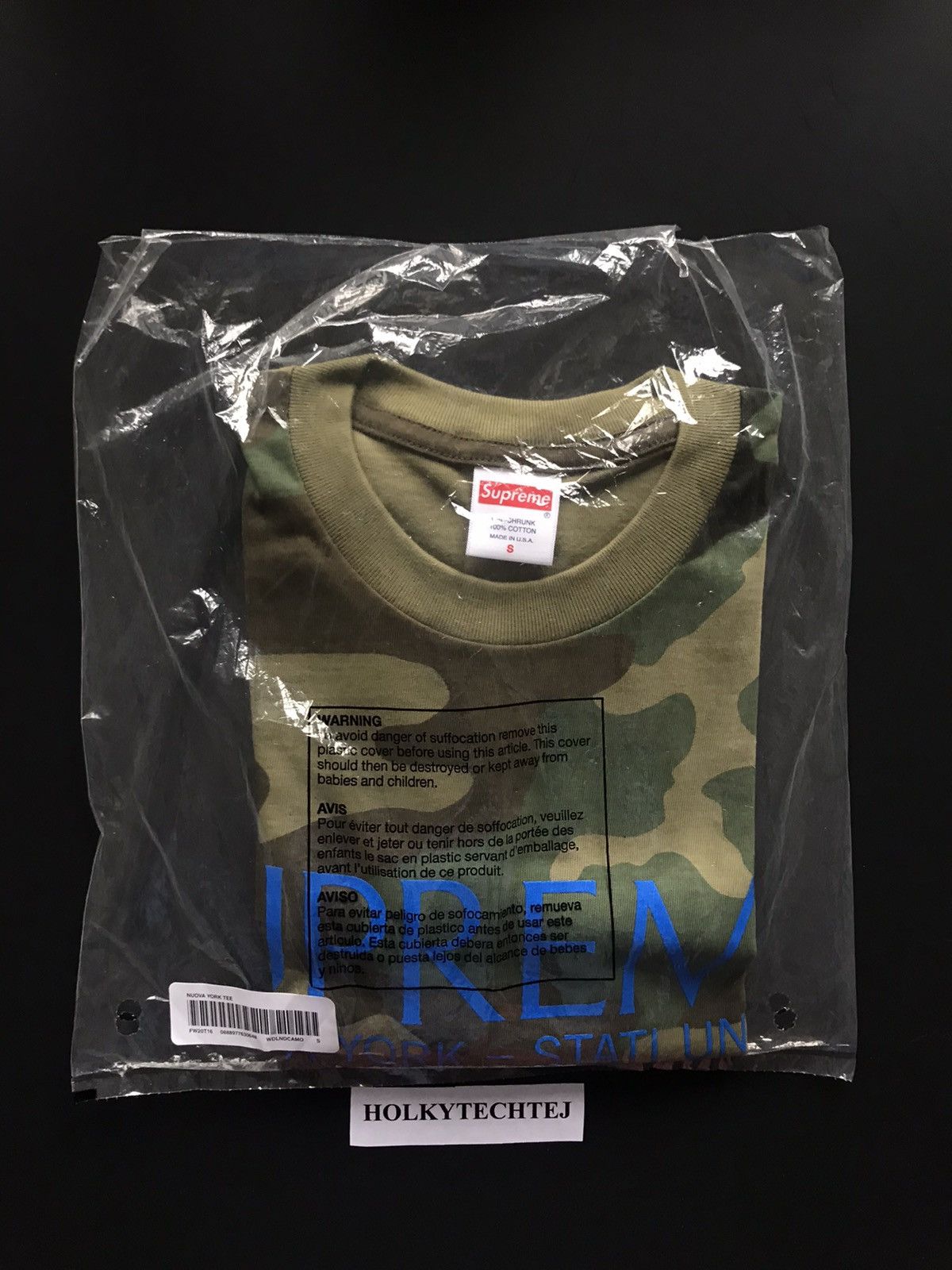 Supreme Supreme Nuova York Tee Size US S / EU 44-46 / 1 - 1 Preview