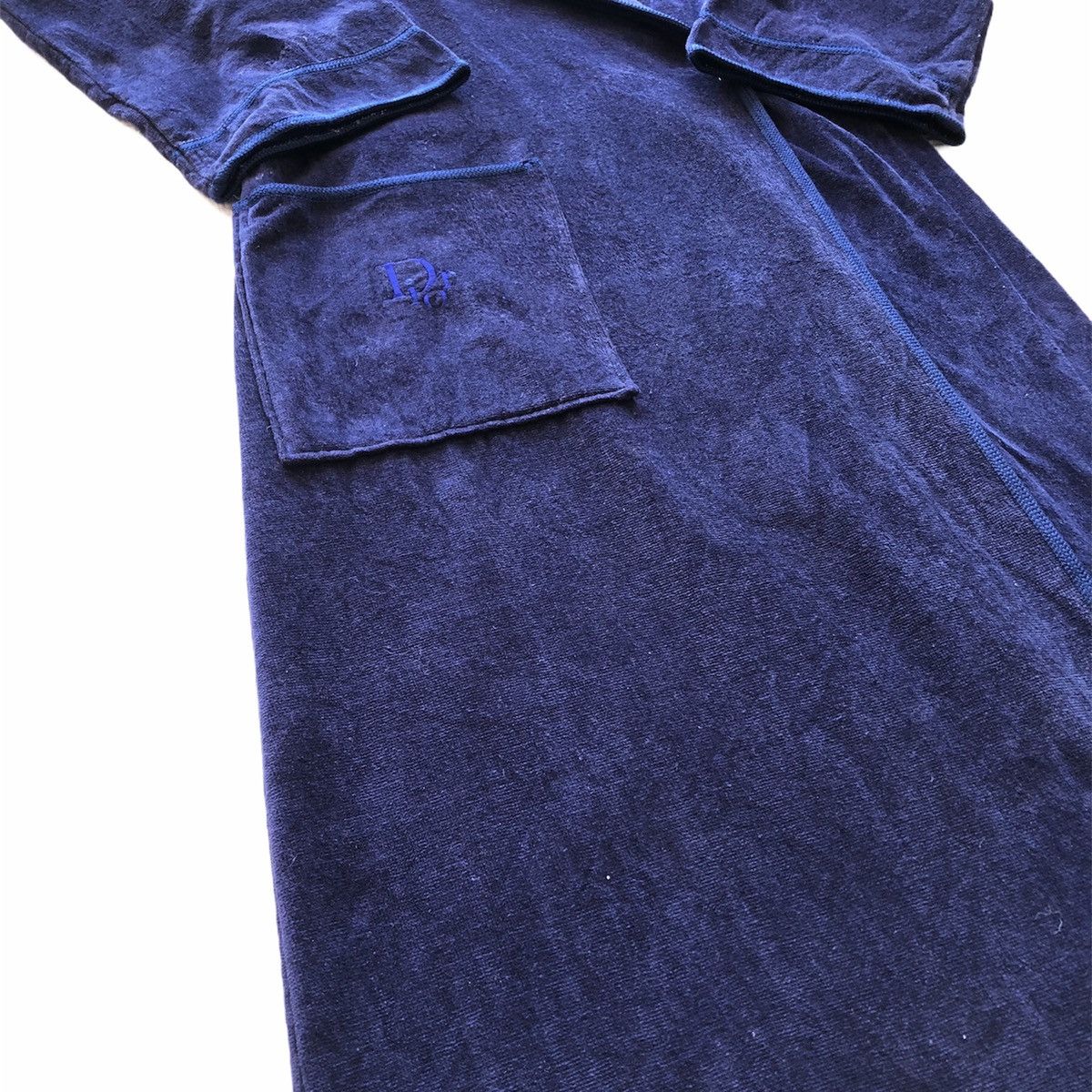 Christian Dior Monsieur Vintage 90's Velvet Bathrope by Christian Dior Lingerie Size US XS / EU 42 / 0 - 3 Thumbnail