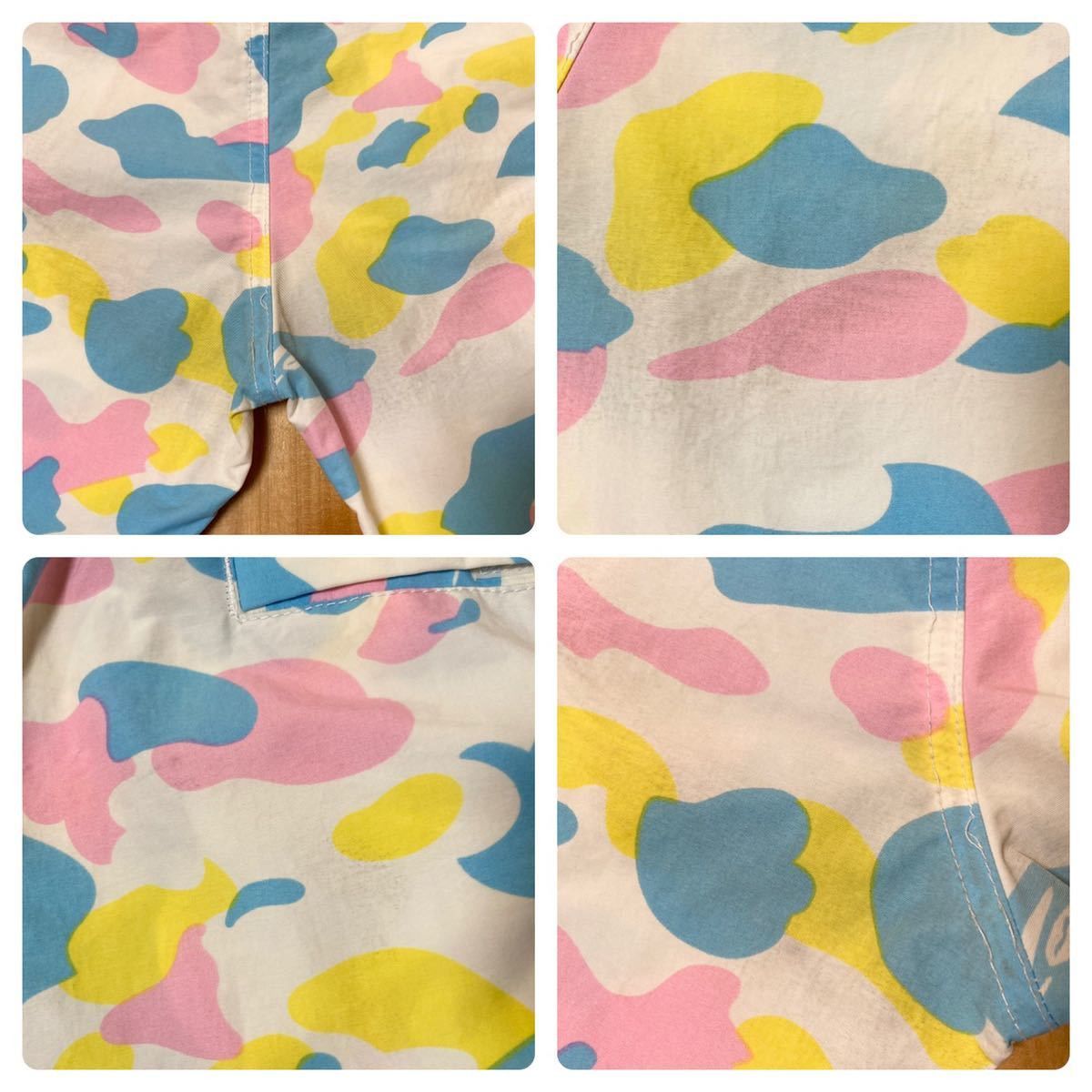 Bape cotton candy camo nylon cargo shorts multi camo BAPE ★size L Size US 34 / EU 50 - 7 Thumbnail