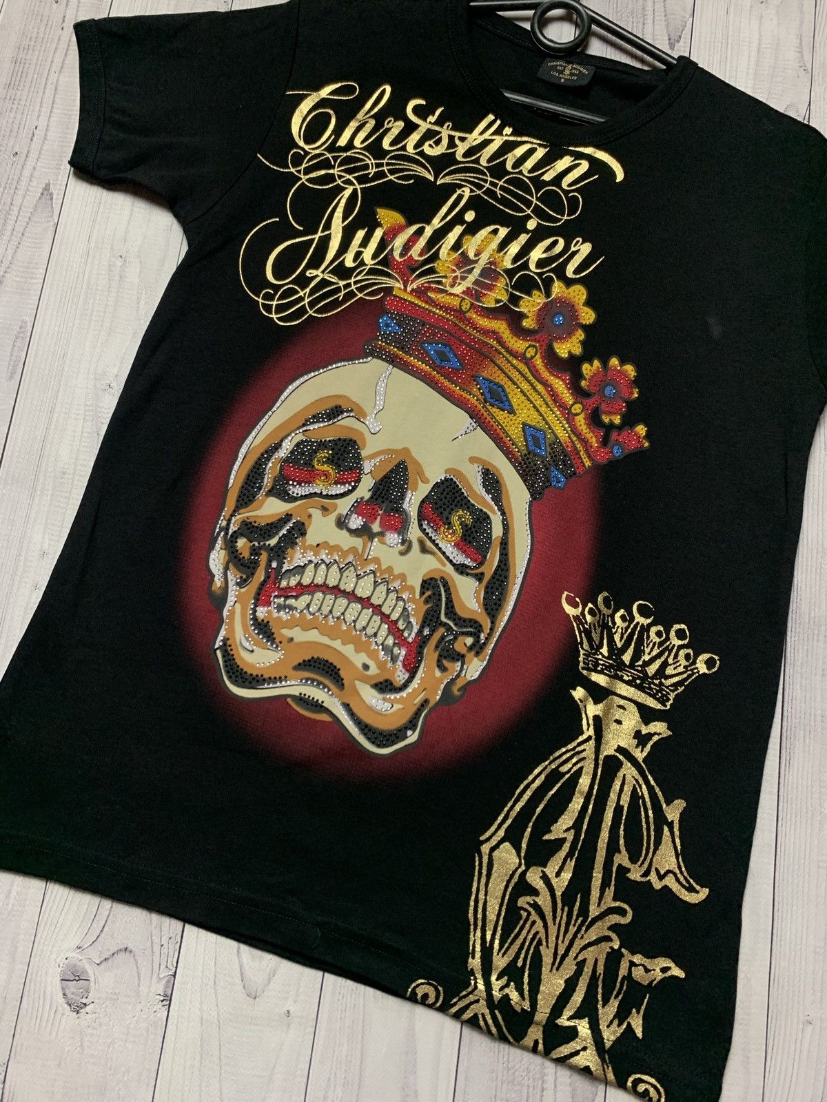 Christian Audigier × Ed Hardy × Vintage Vintage tee Ed Hardy Christian Audigier size S Size US S / EU 44-46 / 1 - 4 Thumbnail