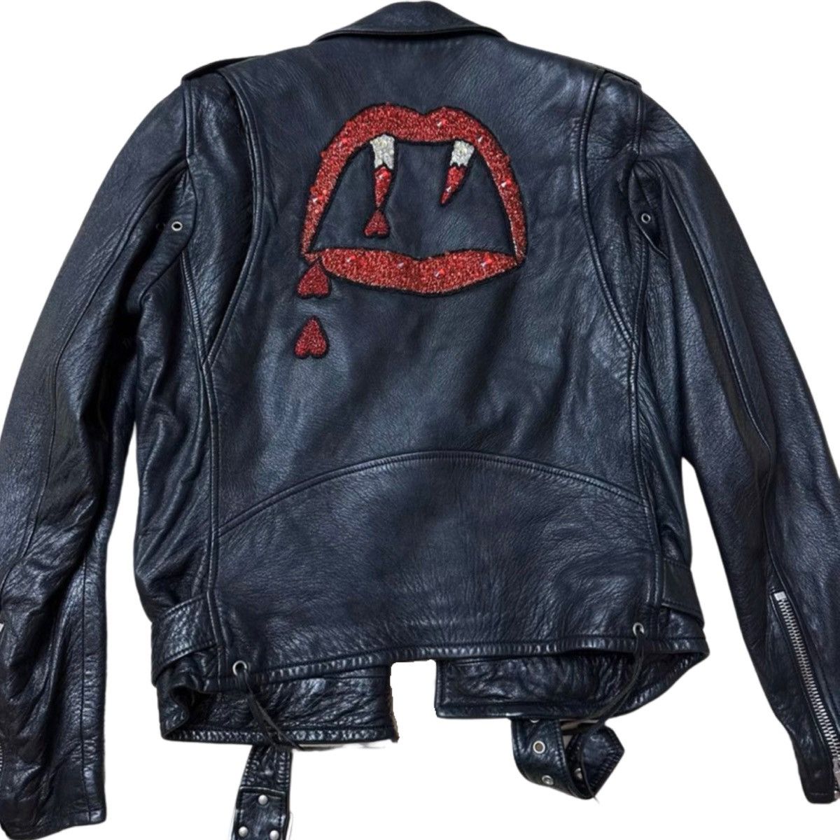 激レアSAINT LAURENT Blood Luster 46サイズ Saint Laurent Blood Luster Leather Jacket | Grailed