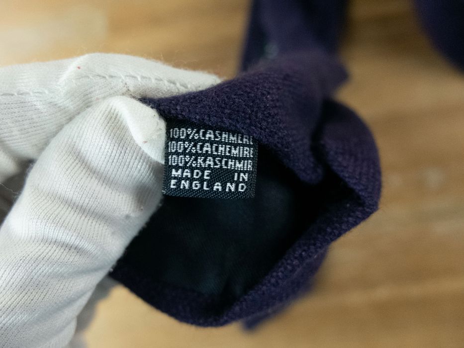 Drakes DRAKE'S of London hand made woven purple pure cashmere tie | Grailed