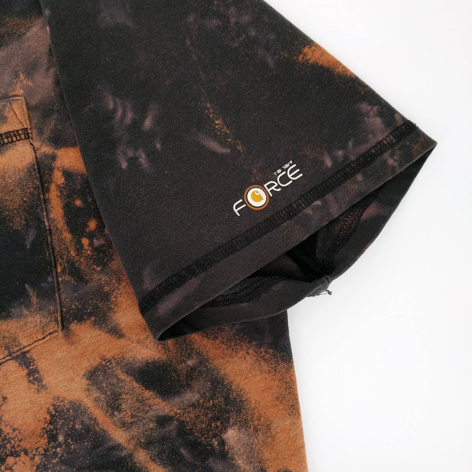 Carhartt Carhartt Force Custom Bleached Tie Dye Pocket T-Shirt L Size US L / EU 52-54 / 3 - 6 Thumbnail