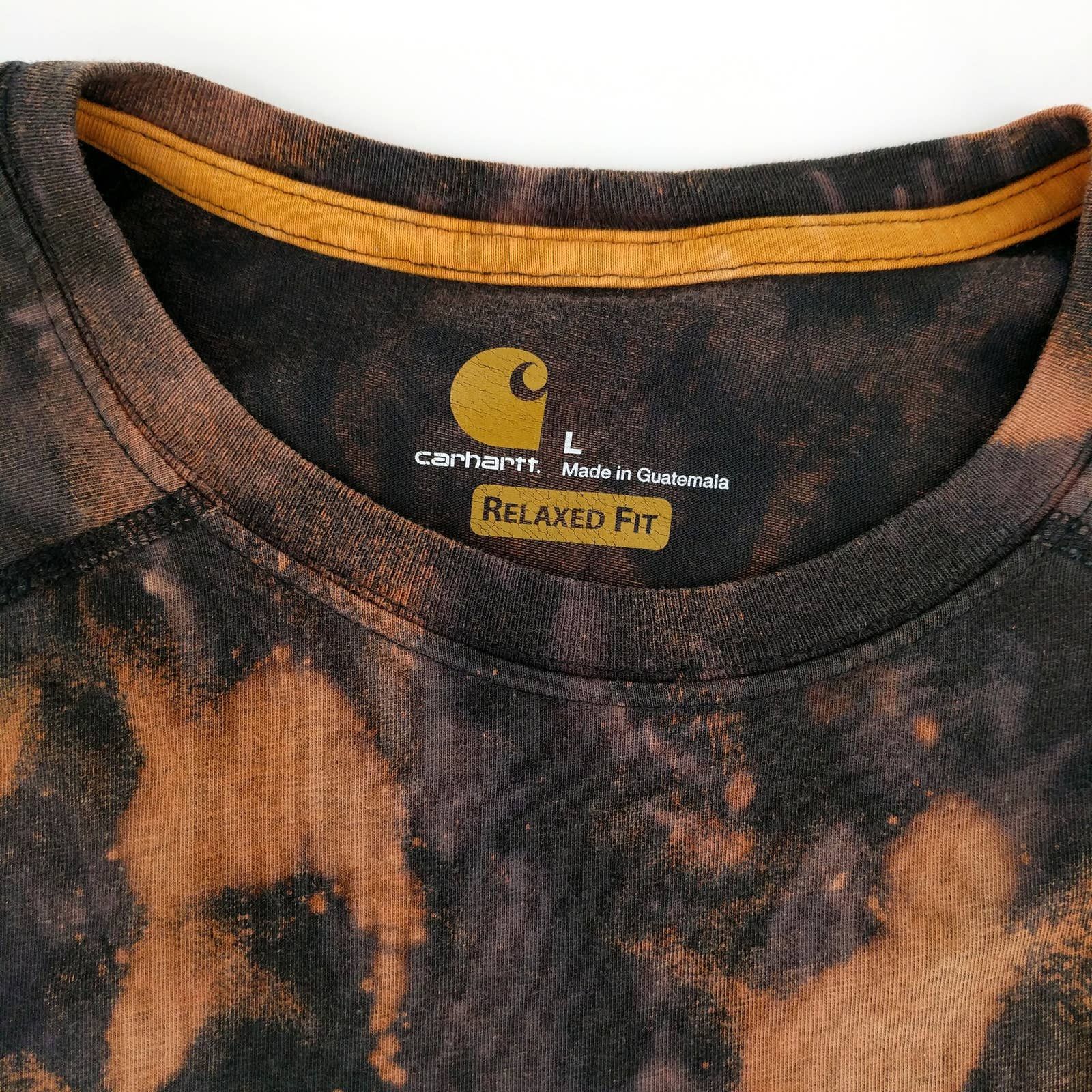 Carhartt Carhartt Force Custom Bleached Tie Dye Pocket T-Shirt L Size US L / EU 52-54 / 3 - 7 Thumbnail