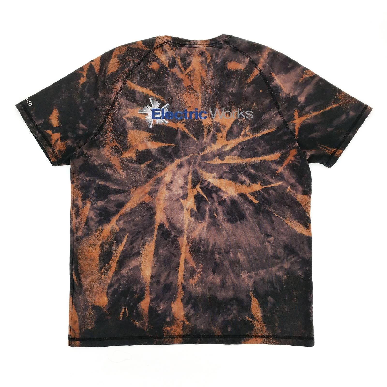 Carhartt Carhartt Force Custom Bleached Tie Dye Pocket T-Shirt L Size US L / EU 52-54 / 3 - 2 Thumbnail