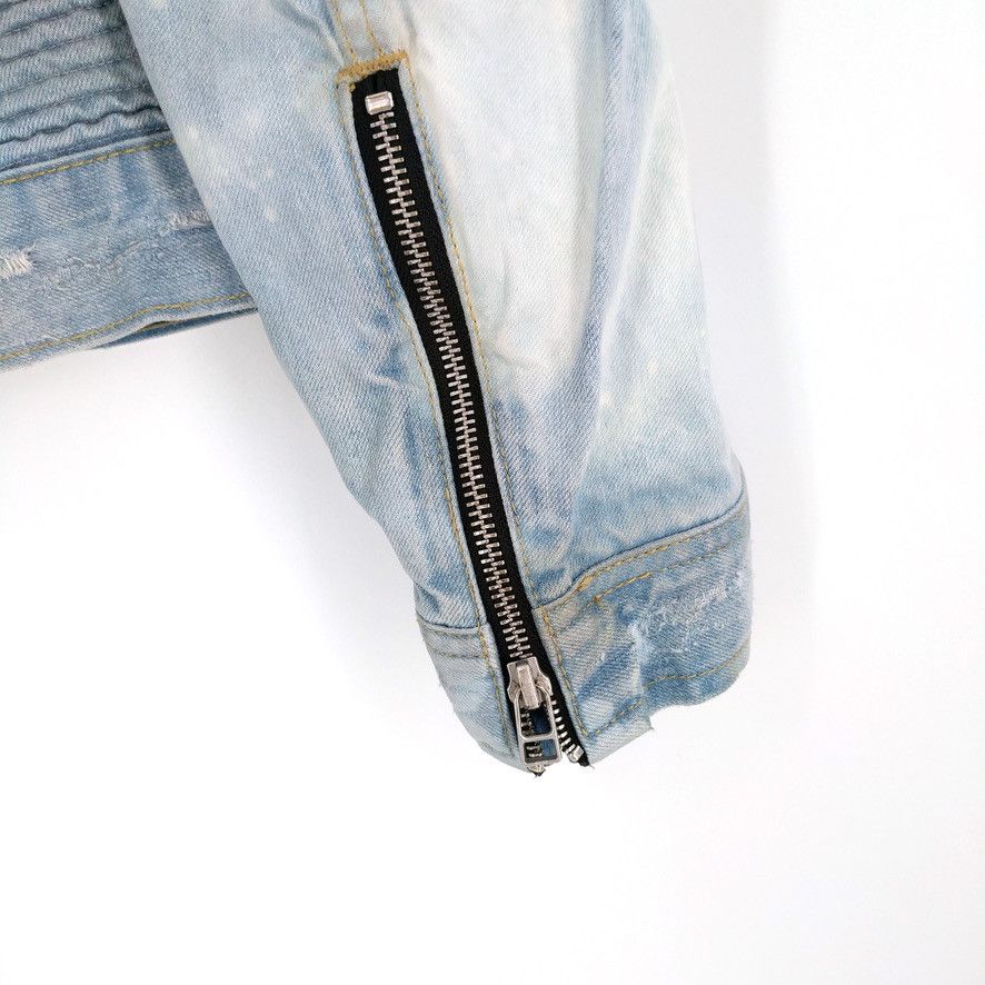 Bdg BDG Custom Hand Bleached Distressed Denim Jean Jacket Size US M / EU 48-50 / 2 - 9 Thumbnail