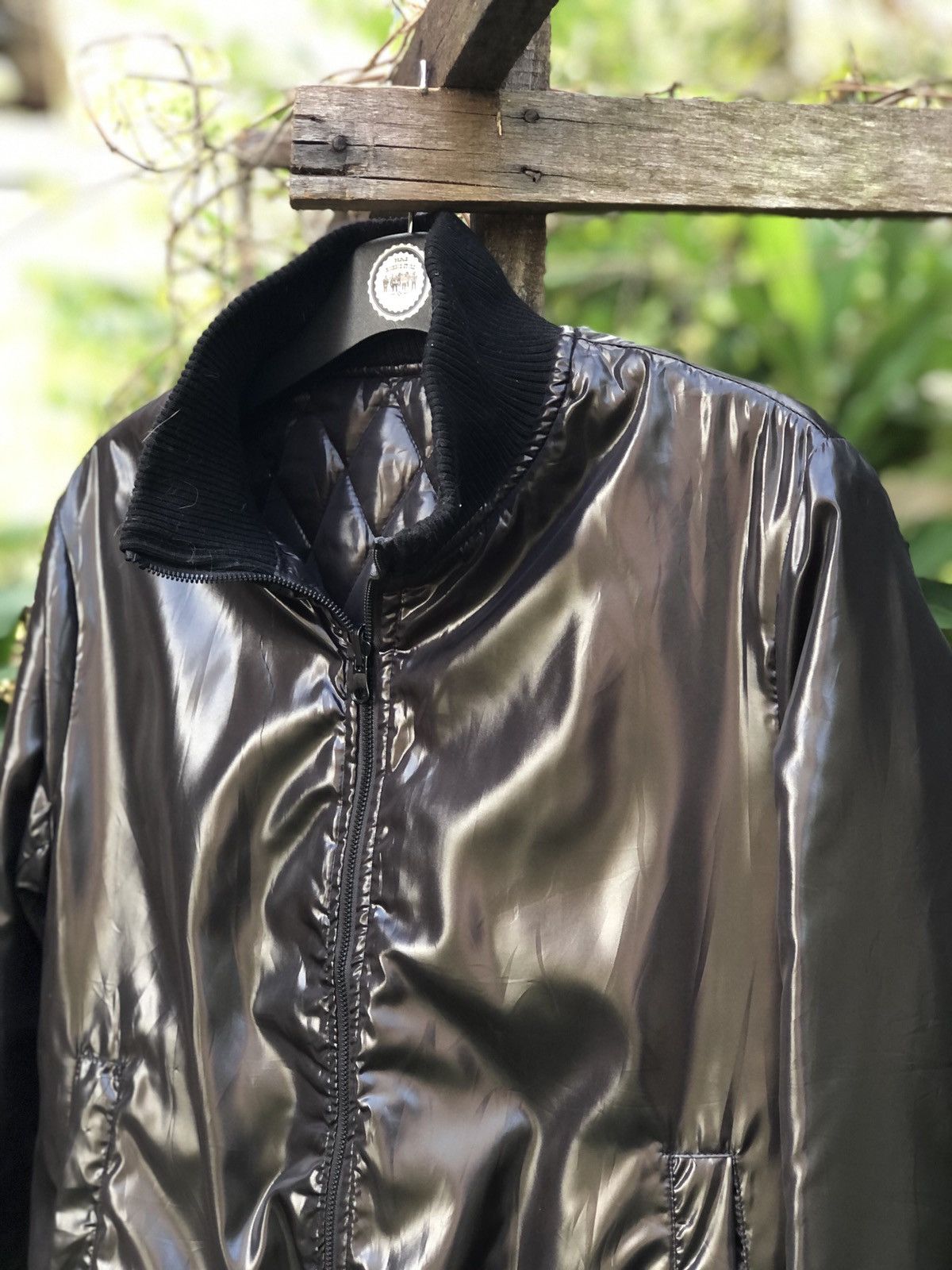 Japanese Brand Vintage 90's Bomber Style Jacket Nylon/Quilted Reversible Size US S / EU 44-46 / 1 - 2 Thumbnail