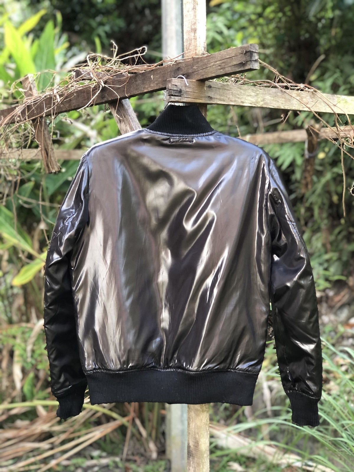 Japanese Brand Vintage 90's Bomber Style Jacket Nylon/Quilted Reversible Size US S / EU 44-46 / 1 - 4 Thumbnail