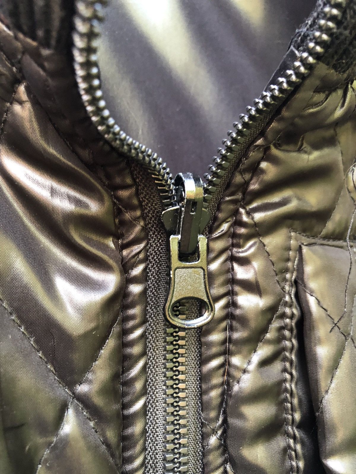 Japanese Brand Vintage 90's Bomber Style Jacket Nylon/Quilted Reversible Size US S / EU 44-46 / 1 - 10 Thumbnail