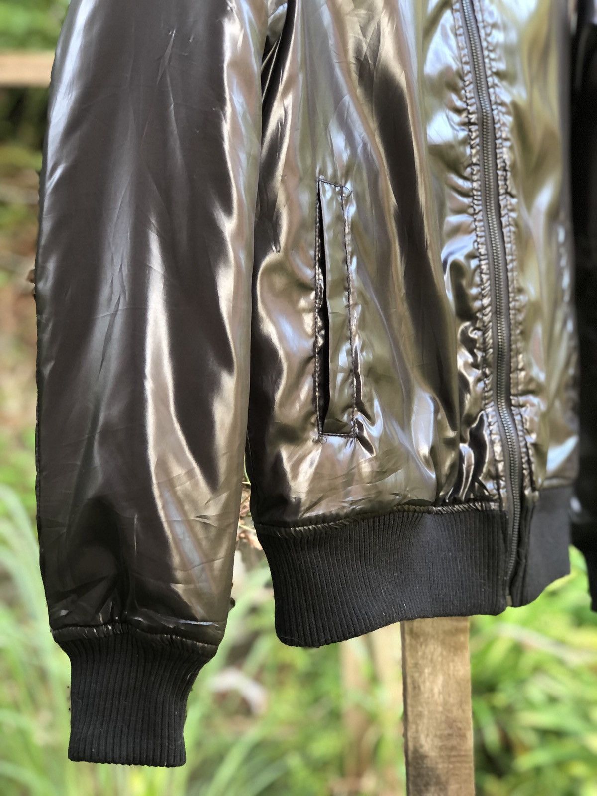 Japanese Brand Vintage 90's Bomber Style Jacket Nylon/Quilted Reversible Size US S / EU 44-46 / 1 - 3 Thumbnail