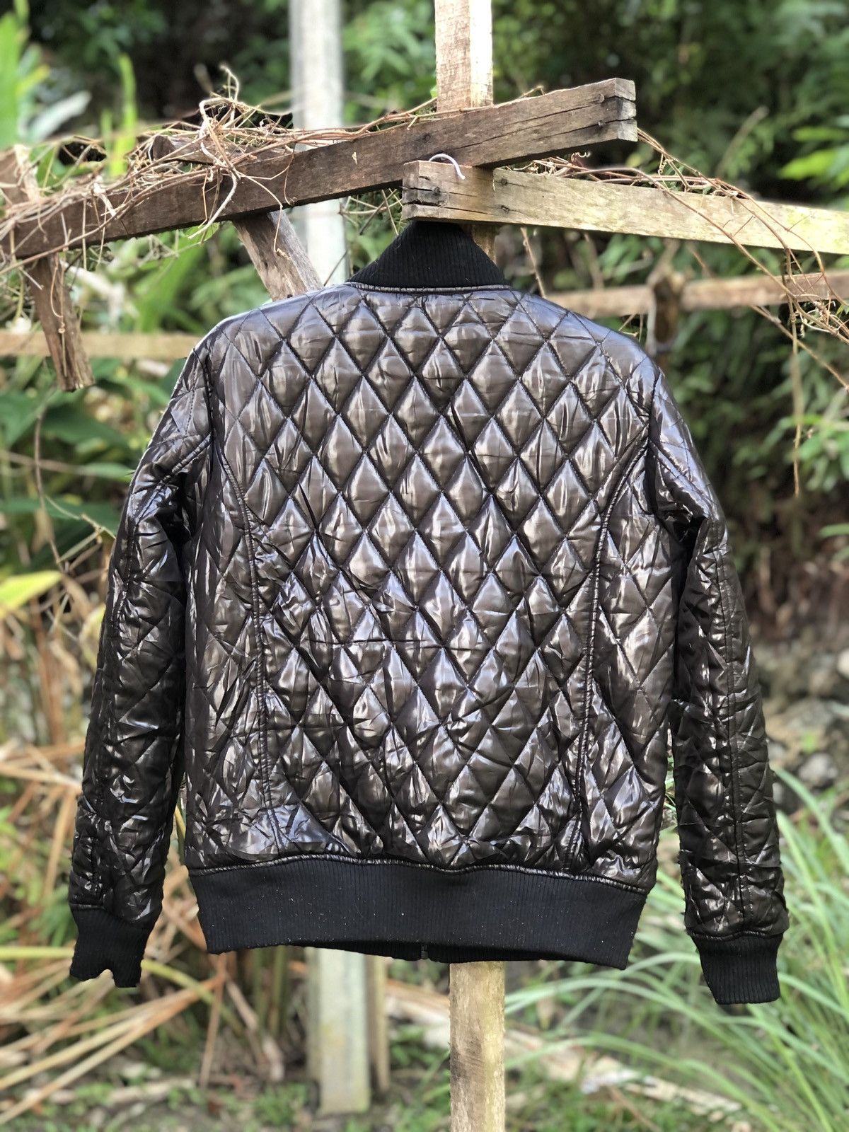 Japanese Brand Vintage 90's Bomber Style Jacket Nylon/Quilted Reversible Size US S / EU 44-46 / 1 - 8 Thumbnail