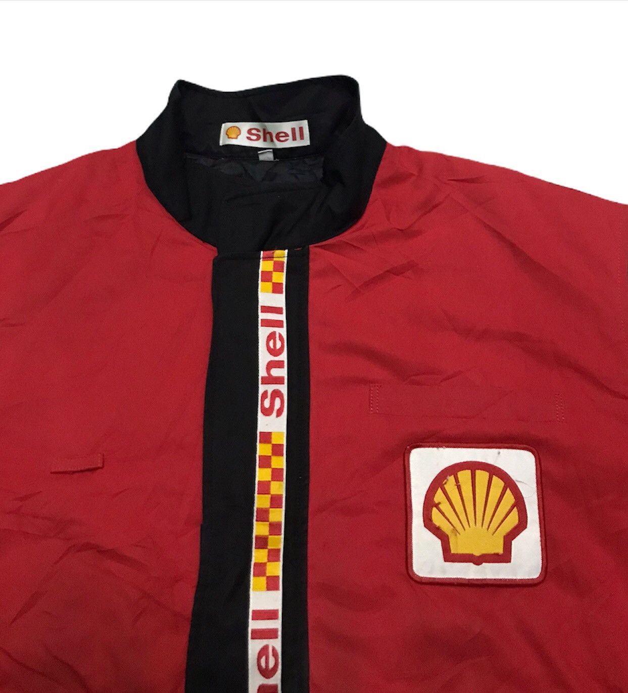 Japanese Brand Shell bomber jacket Size US L / EU 52-54 / 3 - 3 Thumbnail