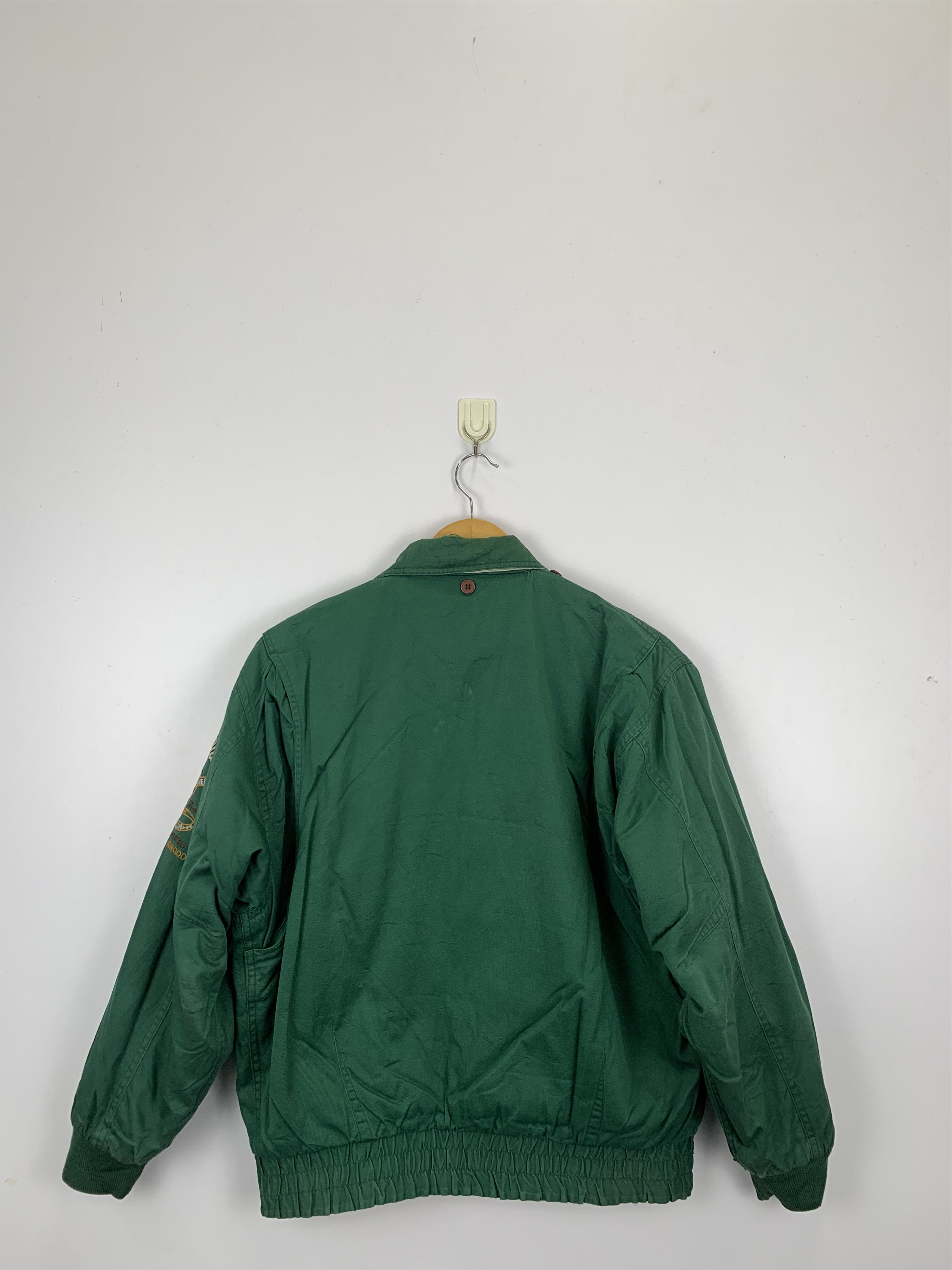 Japanese Brand Vintage Japanese Brand Reversible Bomber Zipper Jacket J0875 Size US M / EU 48-50 / 2 - 19 Thumbnail