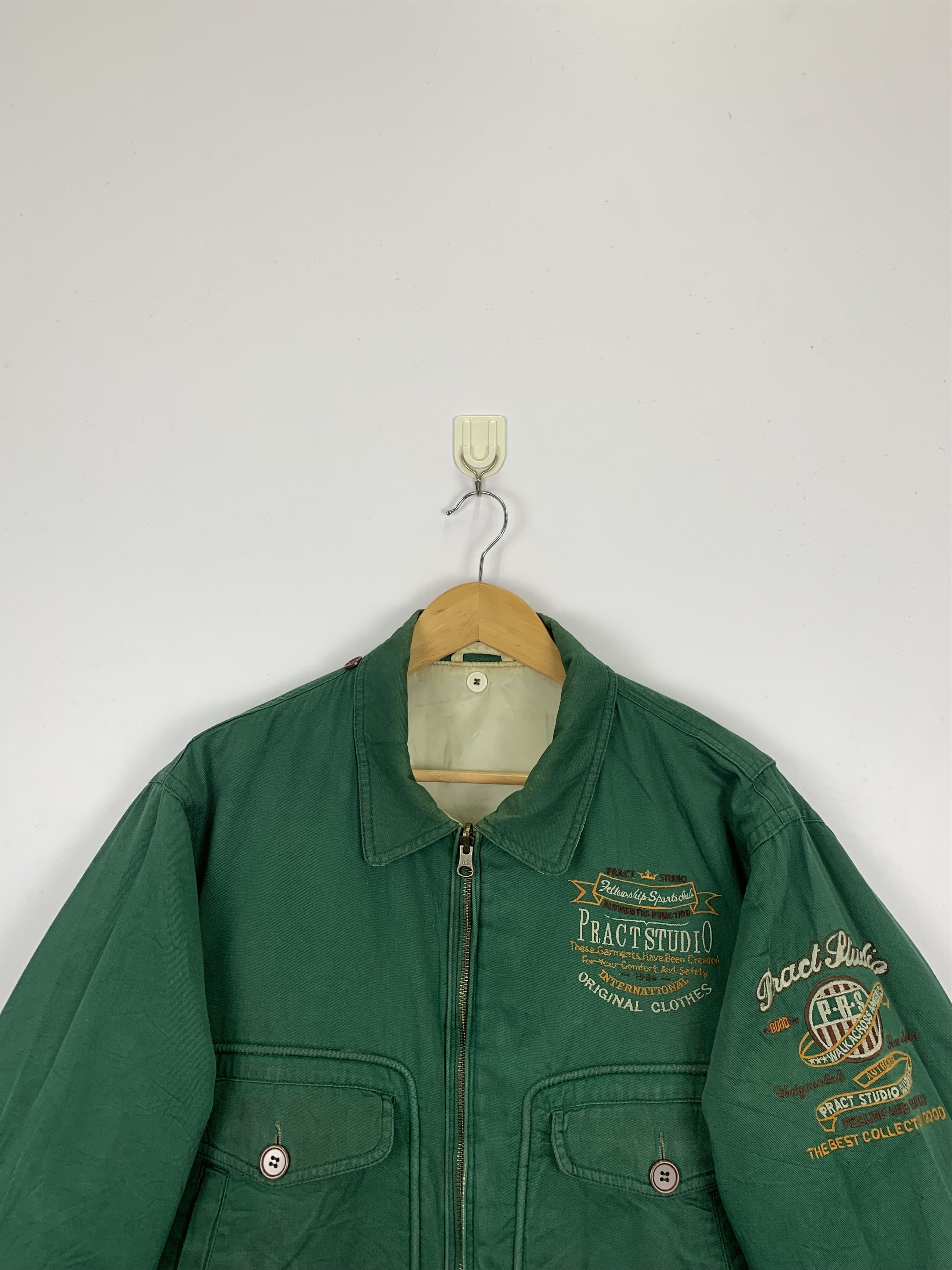 Japanese Brand Vintage Japanese Brand Reversible Bomber Zipper Jacket J0875 Size US M / EU 48-50 / 2 - 14 Thumbnail