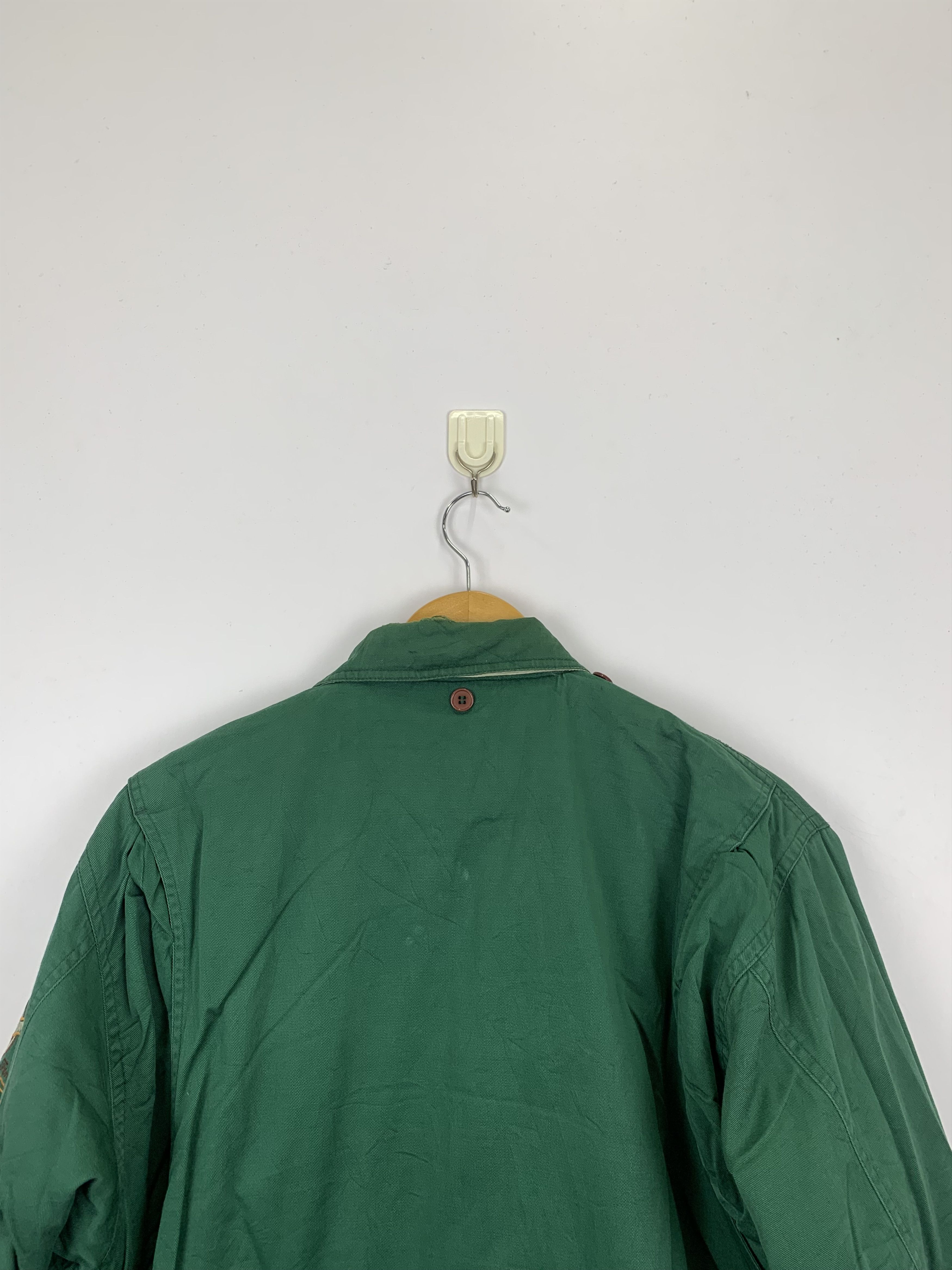 Japanese Brand Vintage Japanese Brand Reversible Bomber Zipper Jacket J0875 Size US M / EU 48-50 / 2 - 20 Thumbnail