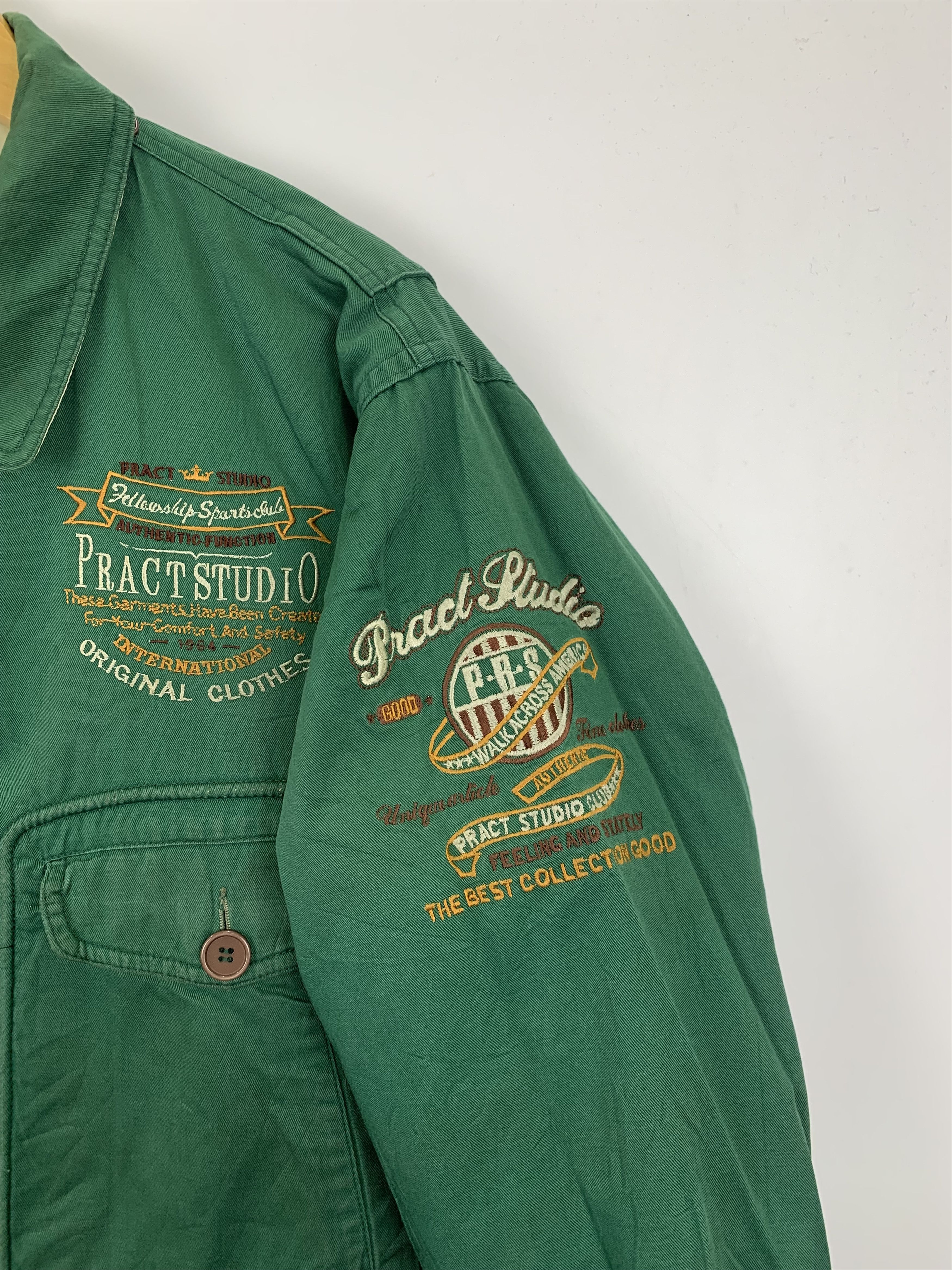 Japanese Brand Vintage Japanese Brand Reversible Bomber Zipper Jacket J0875 Size US M / EU 48-50 / 2 - 15 Thumbnail