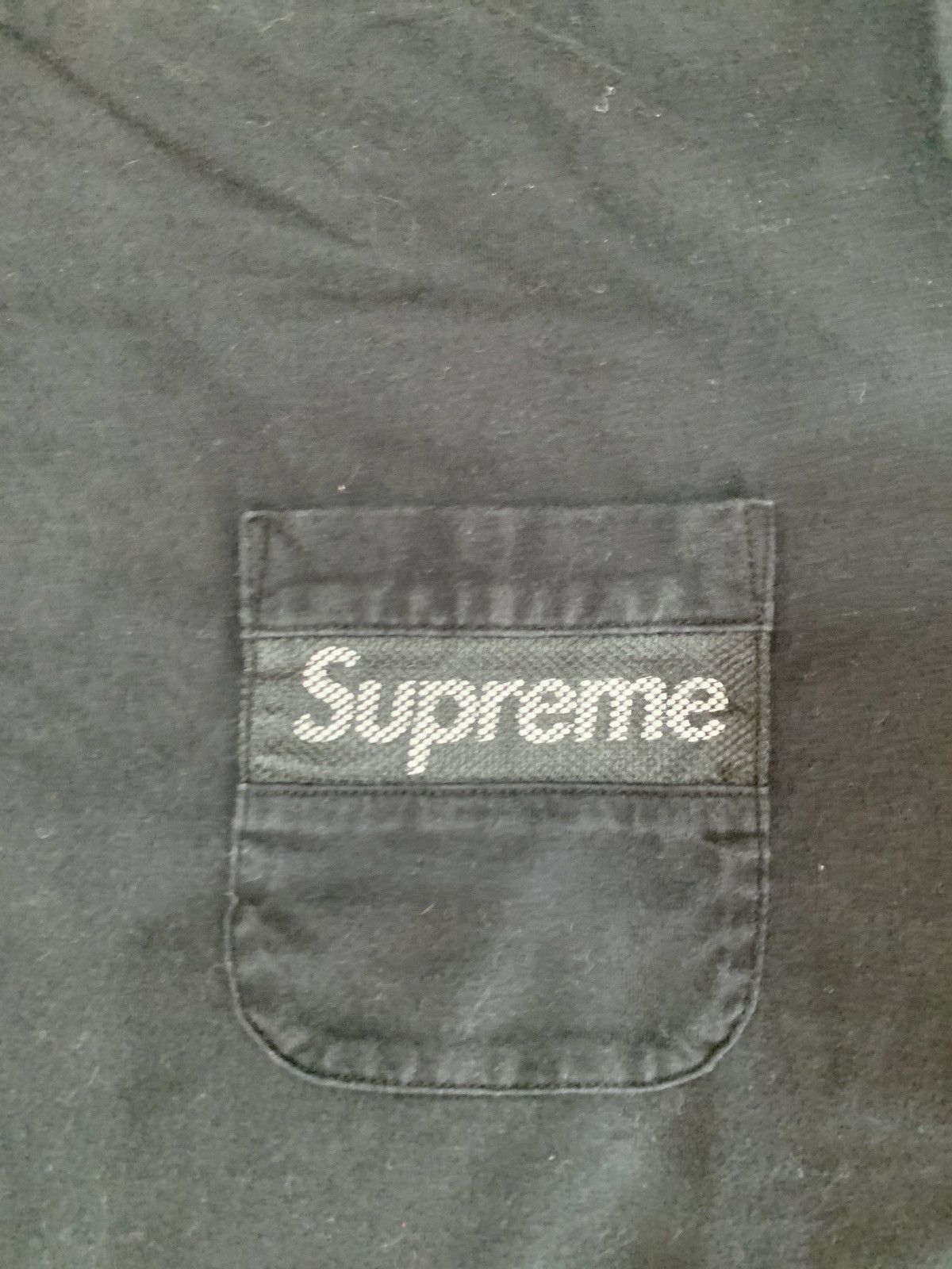 Supreme Supreme Mesh Stripe Pocket Tee Size US M / EU 48-50 / 2 - 2 Thumbnail