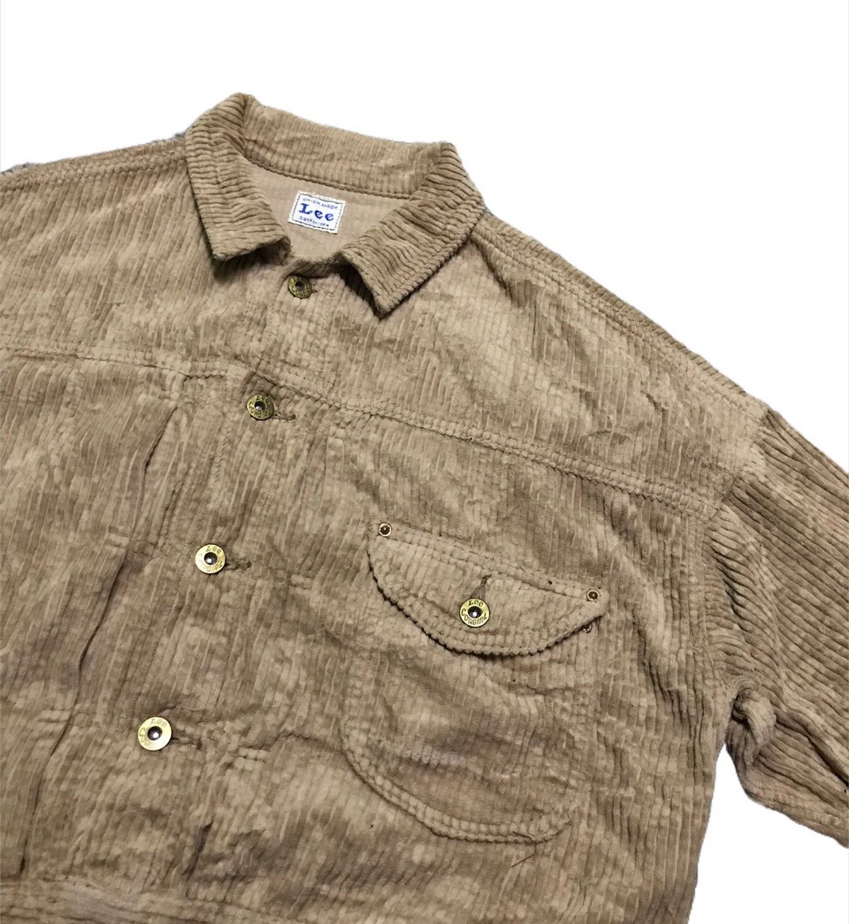 Lee type 1 cudroy velvet jacket