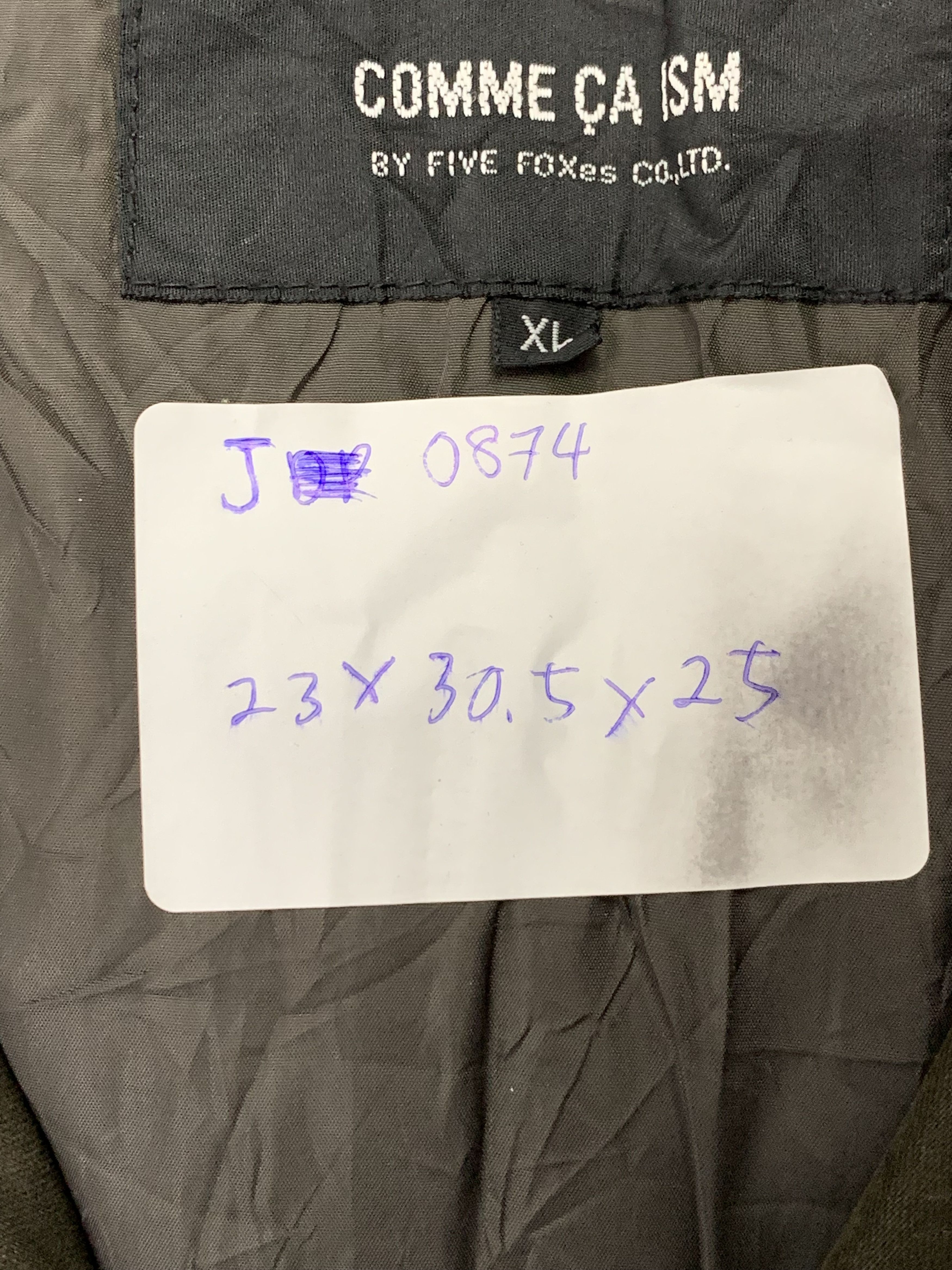 Comme Ca Ism Vintage Comma Ca Ism Multi Pocket Denim Jacket J0874 Size US XL / EU 56 / 4 - 9 Thumbnail