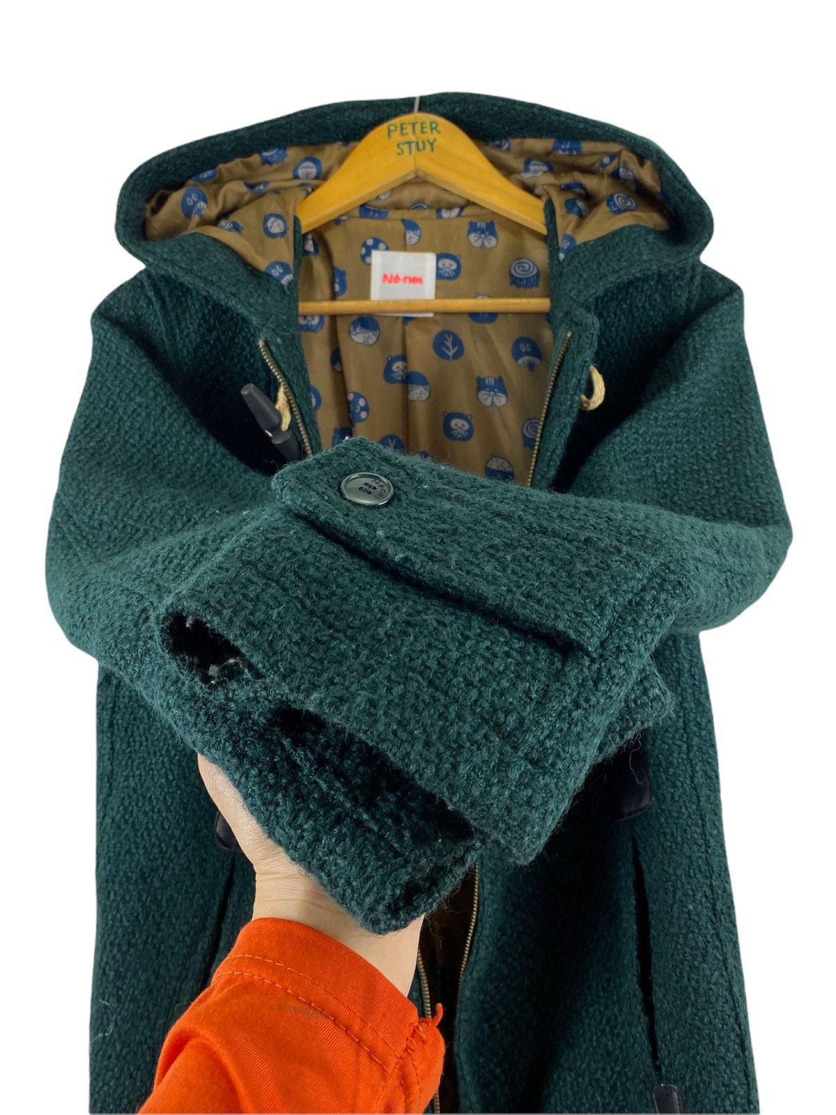 Issey Miyake ISSEY MIYAKE NE-NET DUFFLE COAT Size US M / EU 48-50 / 2 - 7 Thumbnail