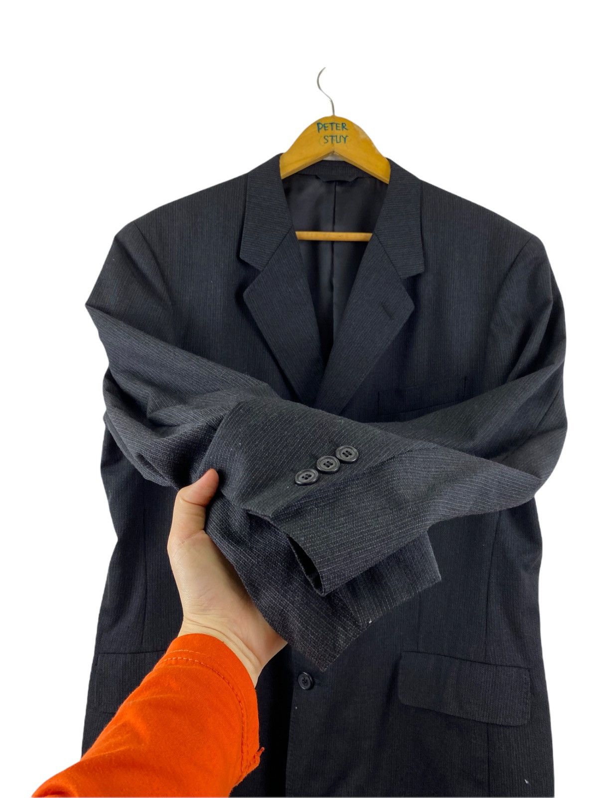 Vintage × Yohji Yamamoto VINTAGE YOHJI YAMAMOTO AAR JACKET Size US L / EU 52-54 / 3 - 7 Thumbnail