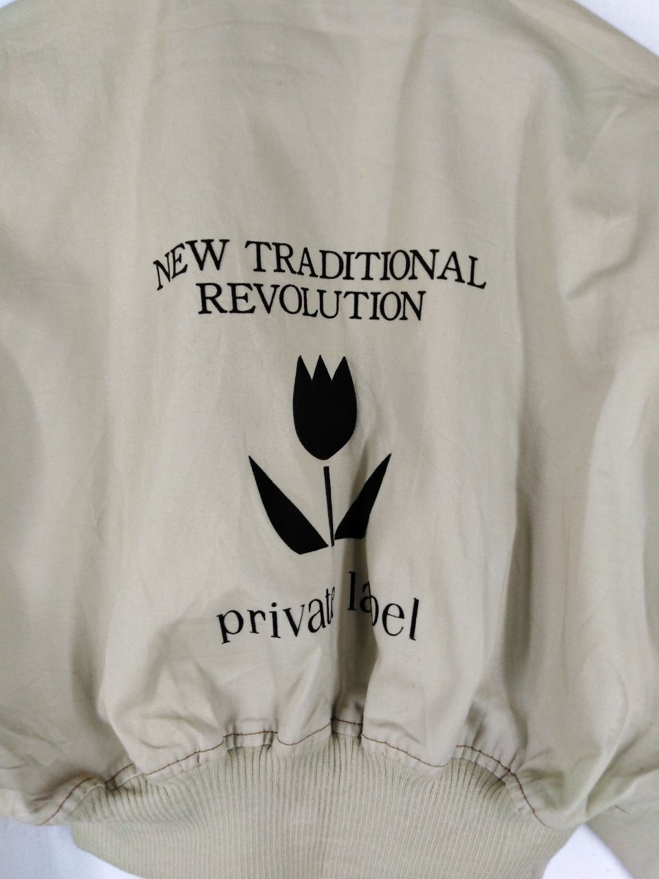 Japanese Brand × Other × Vintage RARE PRIVATE LABEL BOMBERS KHAKI JACKET Size US M / EU 48-50 / 2 - 3 Thumbnail