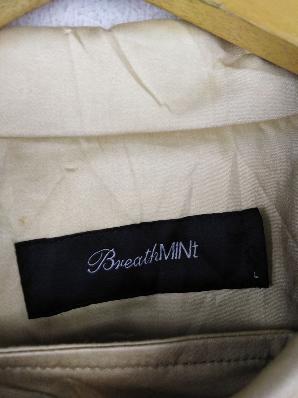 Japanese Brand × Vintage BREATHMINt MIXED KHAKI LEATHER BONDAGE JACKET BOTOK Size US M / EU 48-50 / 2 - 5 Thumbnail