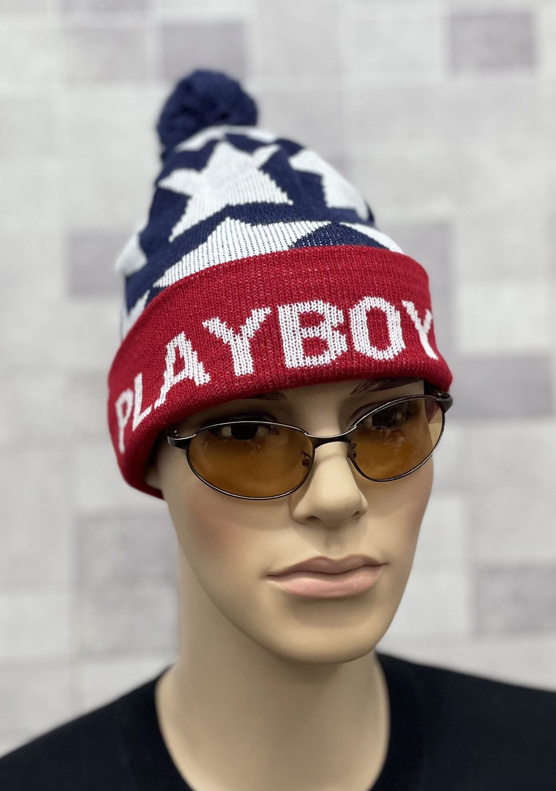 Playboy FYE! Vintage 90’s PLAYBOY Star Design Hysteric Style Beanie Size ONE SIZE - 4 Thumbnail