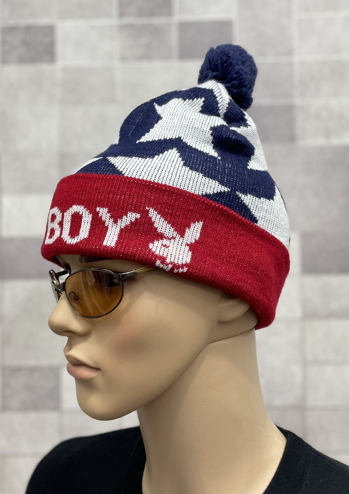Playboy FYE! Vintage 90’s PLAYBOY Star Design Hysteric Style Beanie Size ONE SIZE - 5 Thumbnail