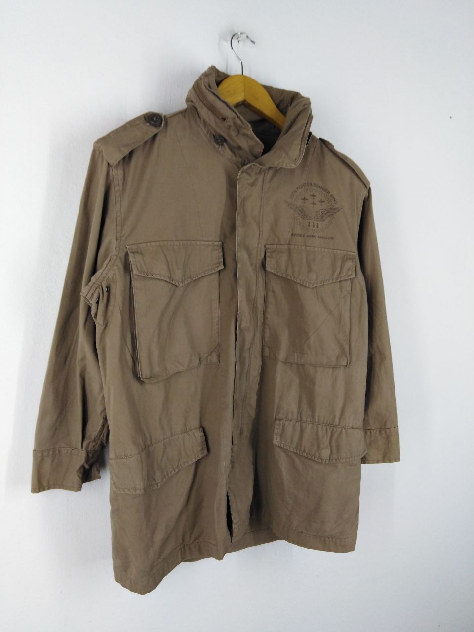 Avirex AVIREX KHAKI JACKET MILITARY STYLES Size US L / EU 52-54 / 3 - 6 Thumbnail