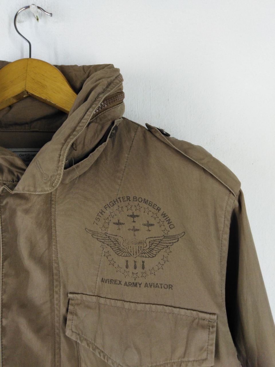 Avirex AVIREX KHAKI JACKET MILITARY STYLES Size US L / EU 52-54 / 3 - 8 Thumbnail