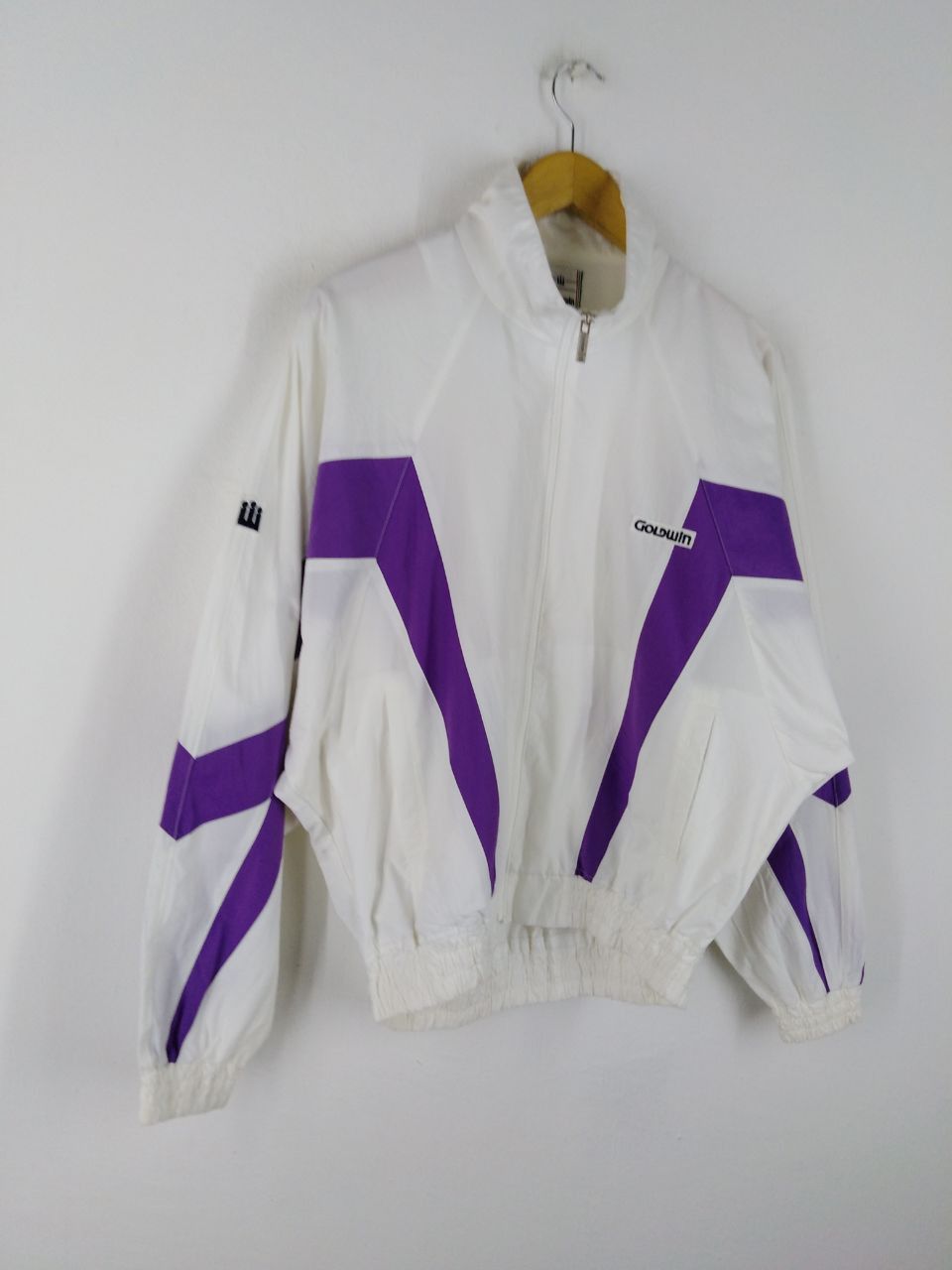 Goldwin × Vintage GOLDWIN INTERNATIONAL TENNIS GEAR WHITE JACKET Size US L / EU 52-54 / 3 - 4 Thumbnail