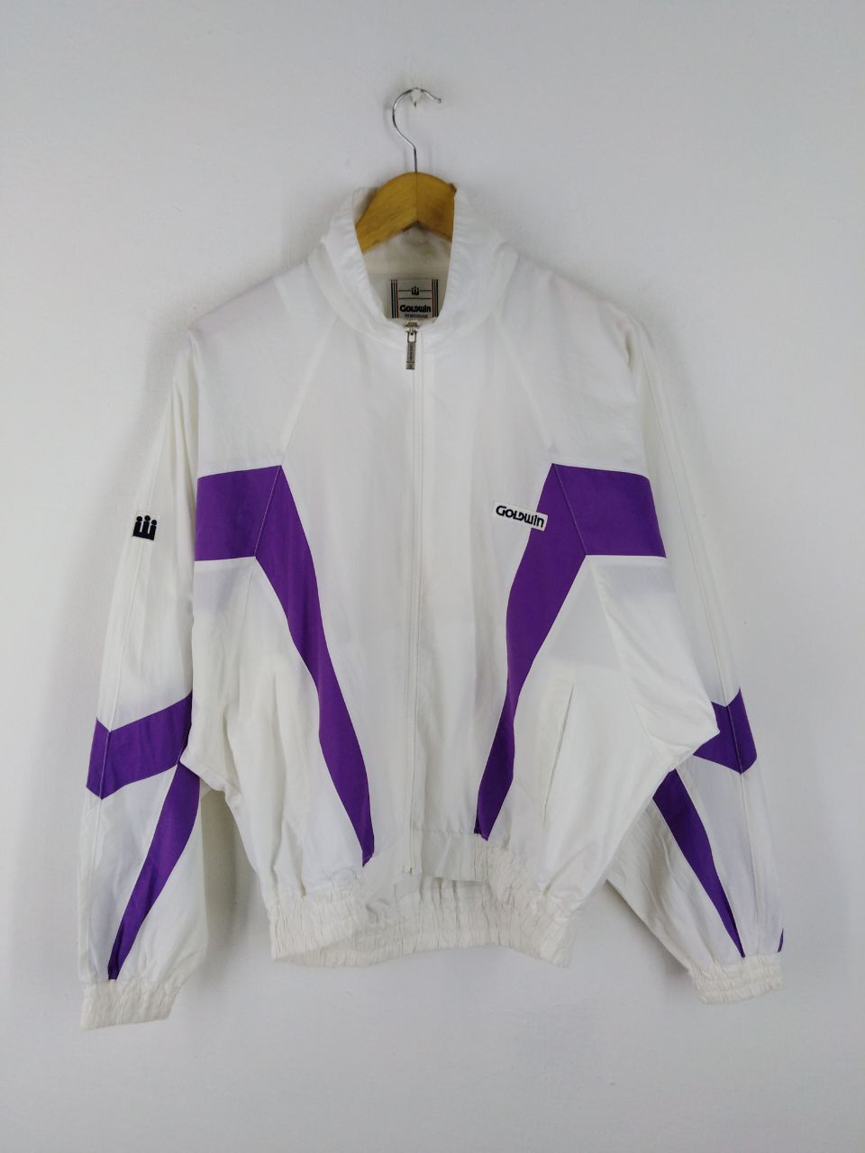 Goldwin × Vintage GOLDWIN INTERNATIONAL TENNIS GEAR WHITE JACKET Size US L / EU 52-54 / 3 - 1 Thumbnail