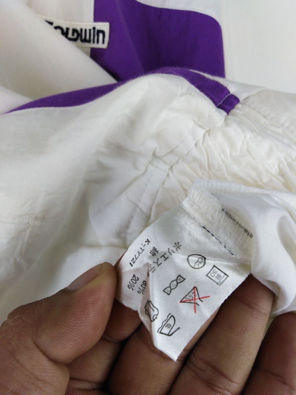 Goldwin × Vintage GOLDWIN INTERNATIONAL TENNIS GEAR WHITE JACKET Size US L / EU 52-54 / 3 - 6 Thumbnail